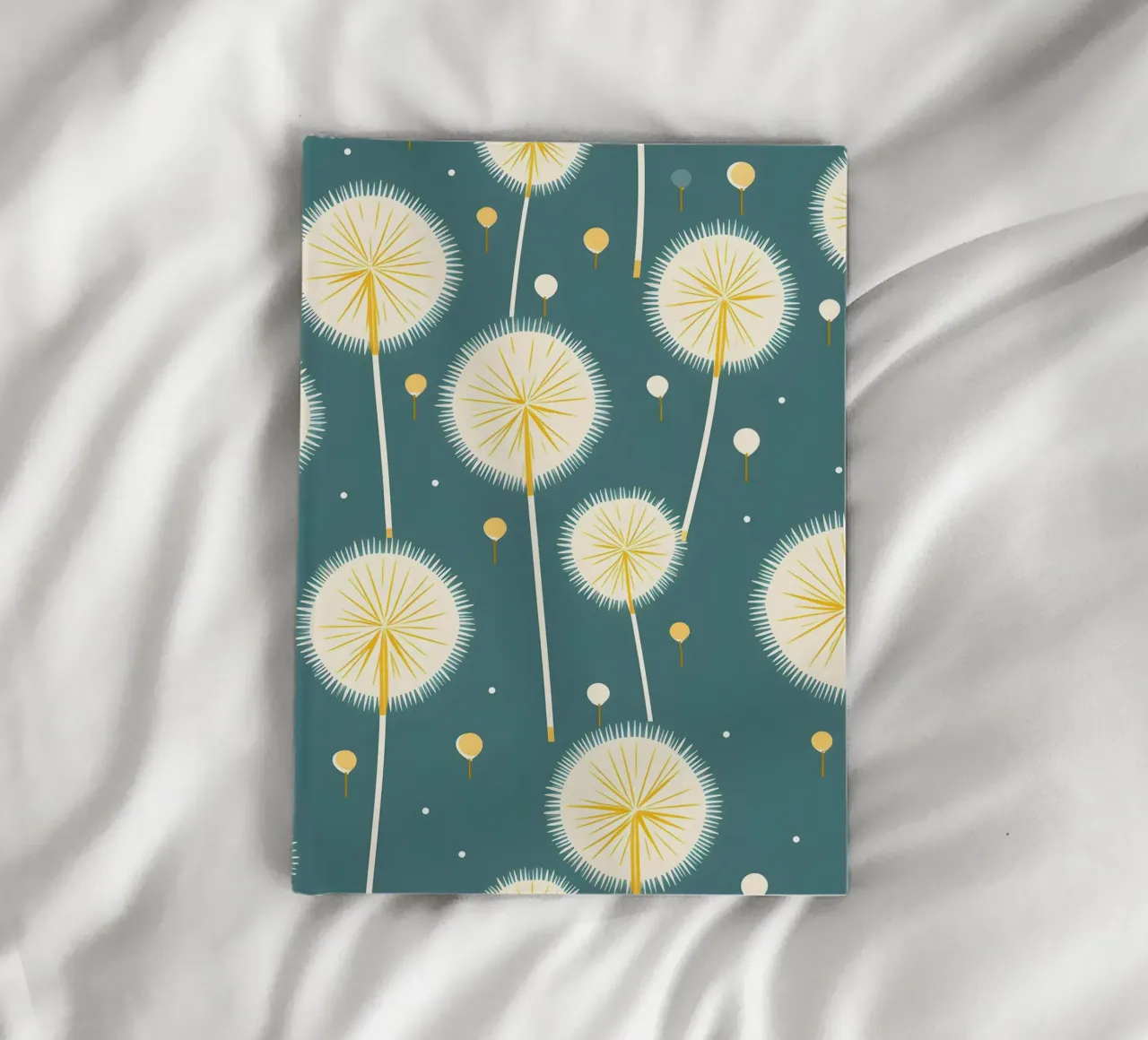 Dandelion Drift notebook by Botanical Pattern House