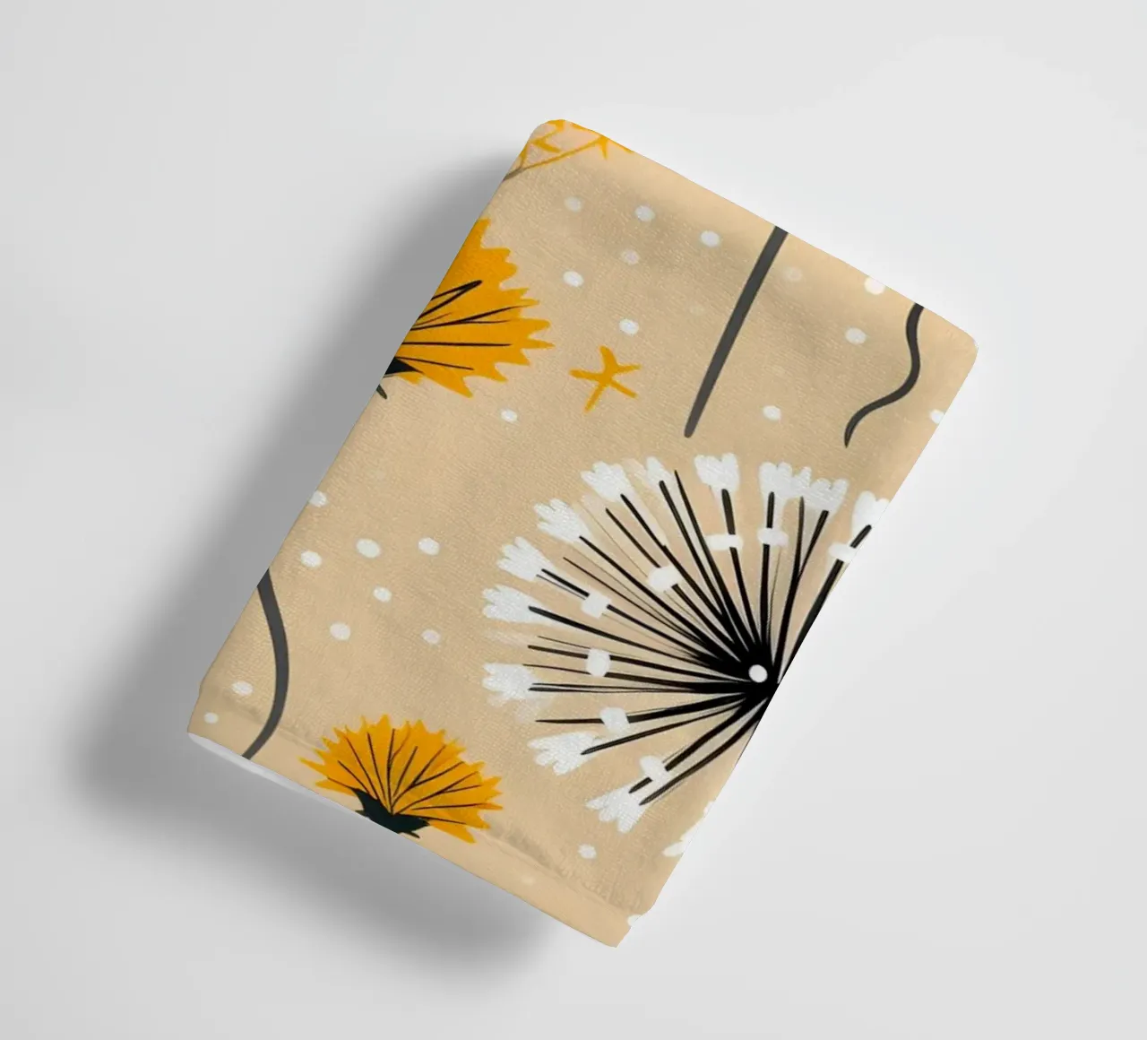 Löwenzahntrieb Handtuch von Botanical Pattern House