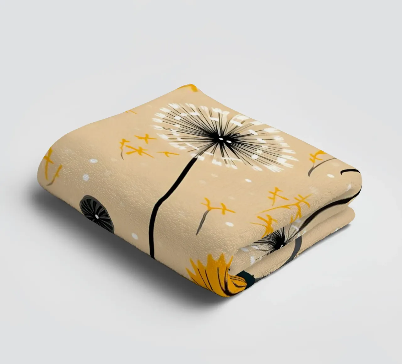 Löwenzahntrieb Handtuch von Botanical Pattern House