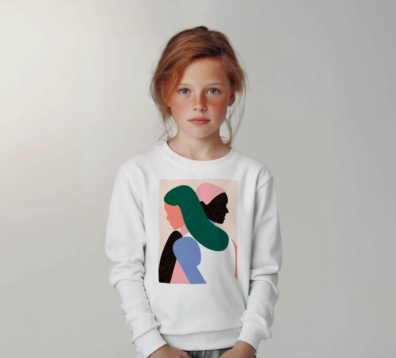 Identità intrecciate felpa bambino da Kintsugi99