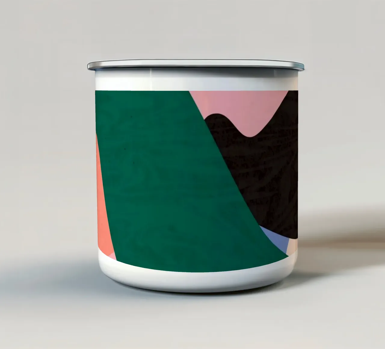 Identità intrecciate tazza in smalto da Kintsugi99