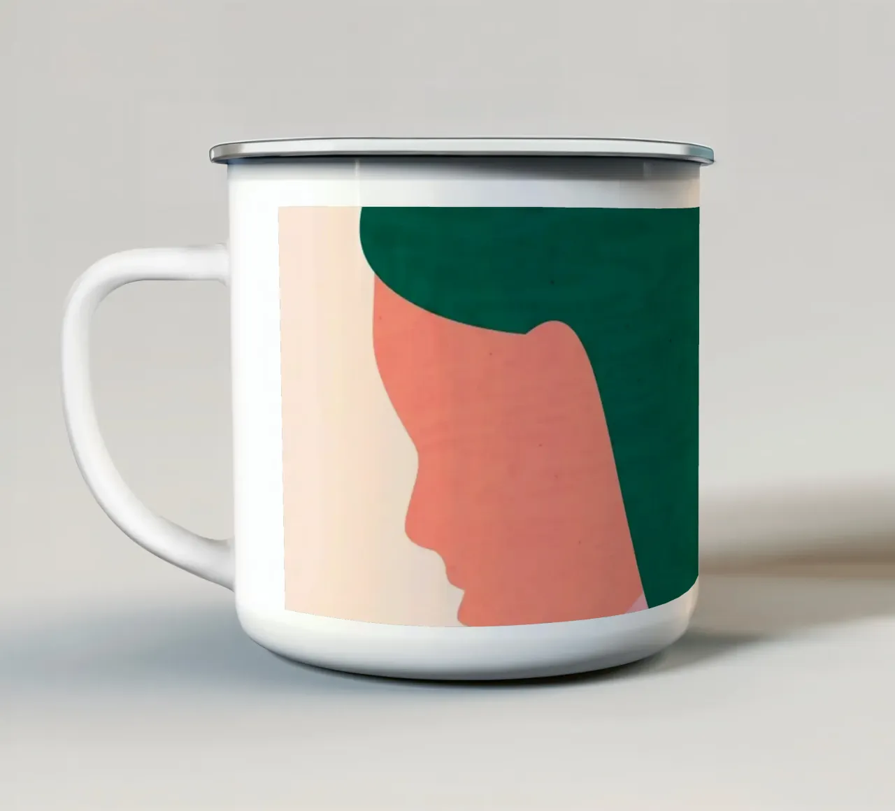 Identità intrecciate tazza in smalto da Kintsugi99