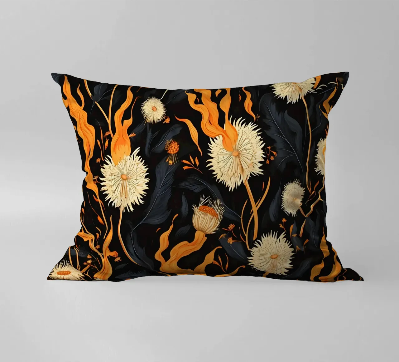 Dandelion Blaze cuscino da Botanical Pattern House