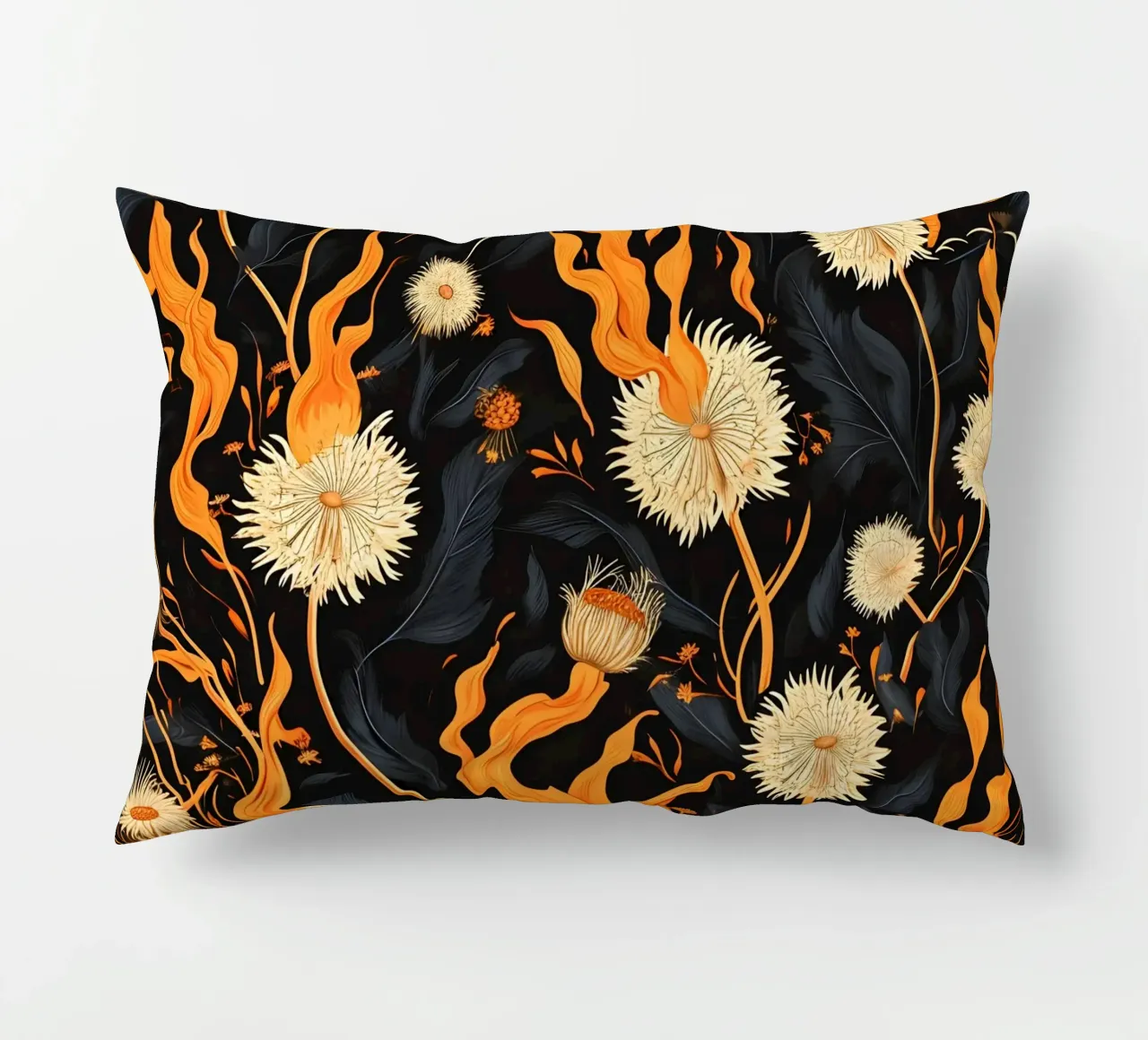 Dandelion Blaze cuscino da Botanical Pattern House