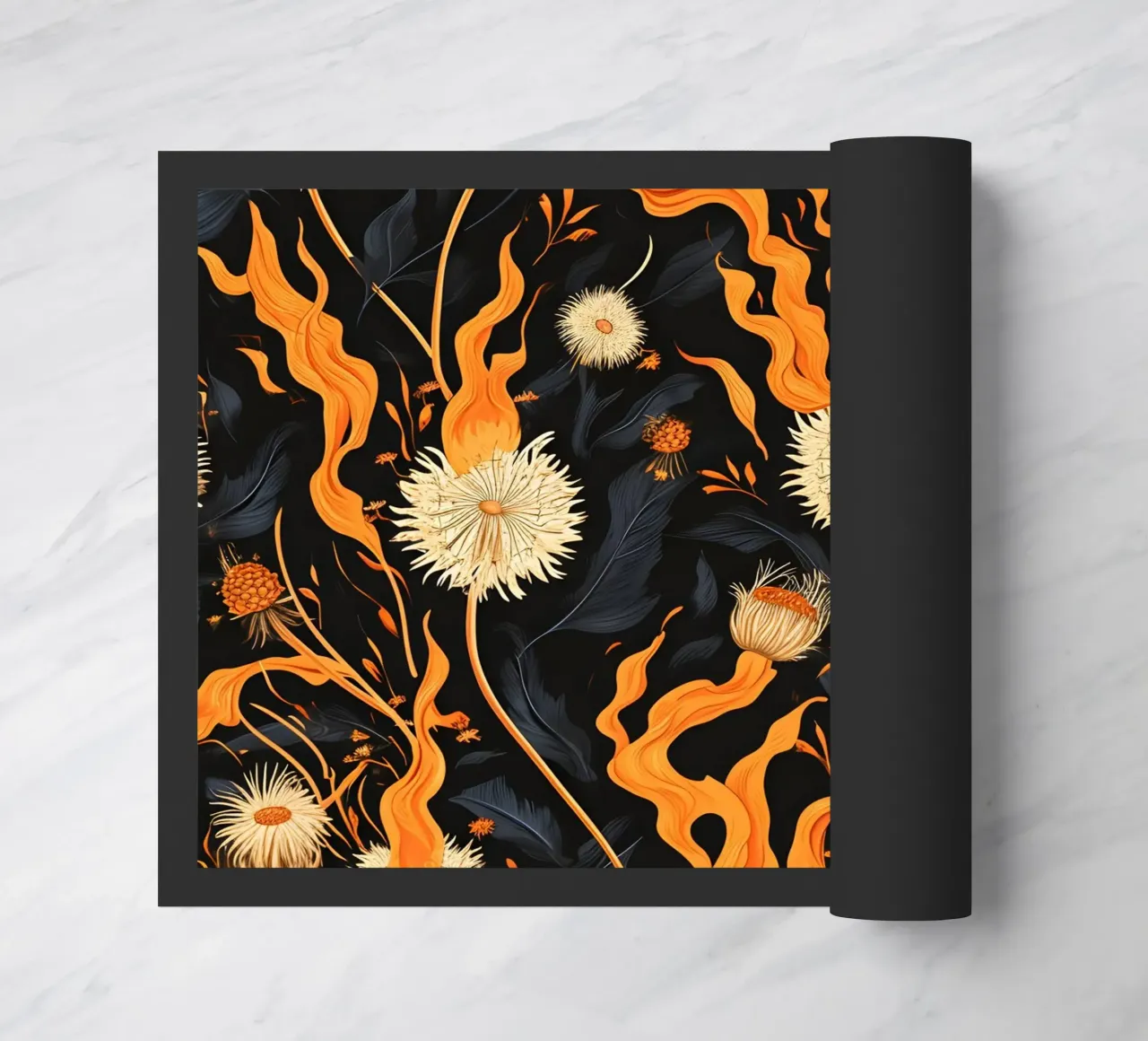 Dandelion Blaze zerbino da Botanical Pattern House