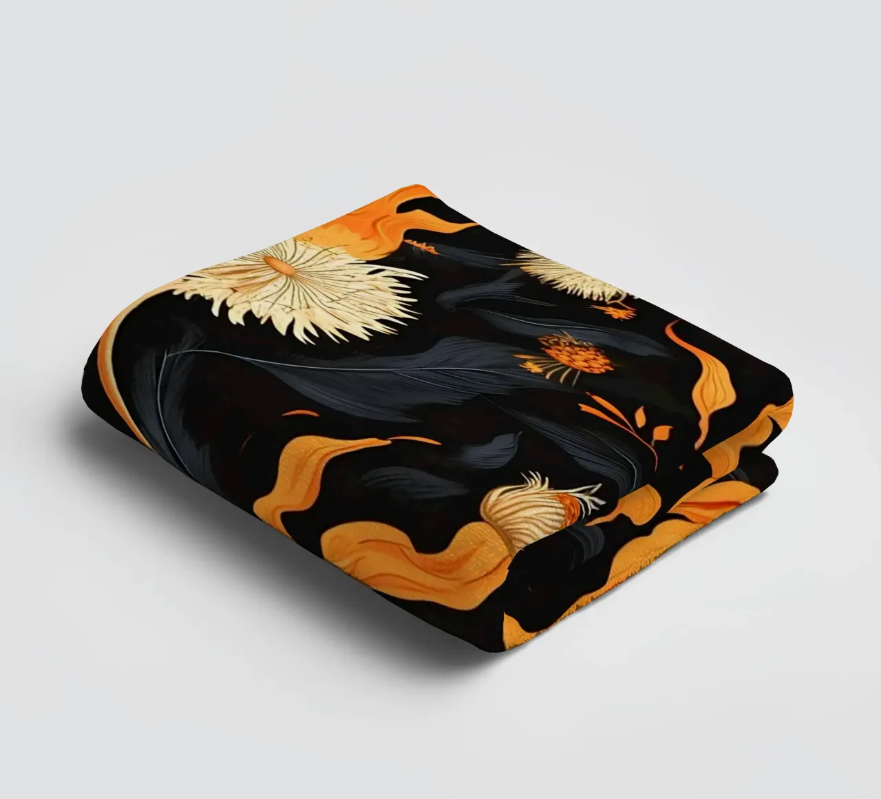 Dandelion Blaze asciugamano da bagno da Botanical Pattern House