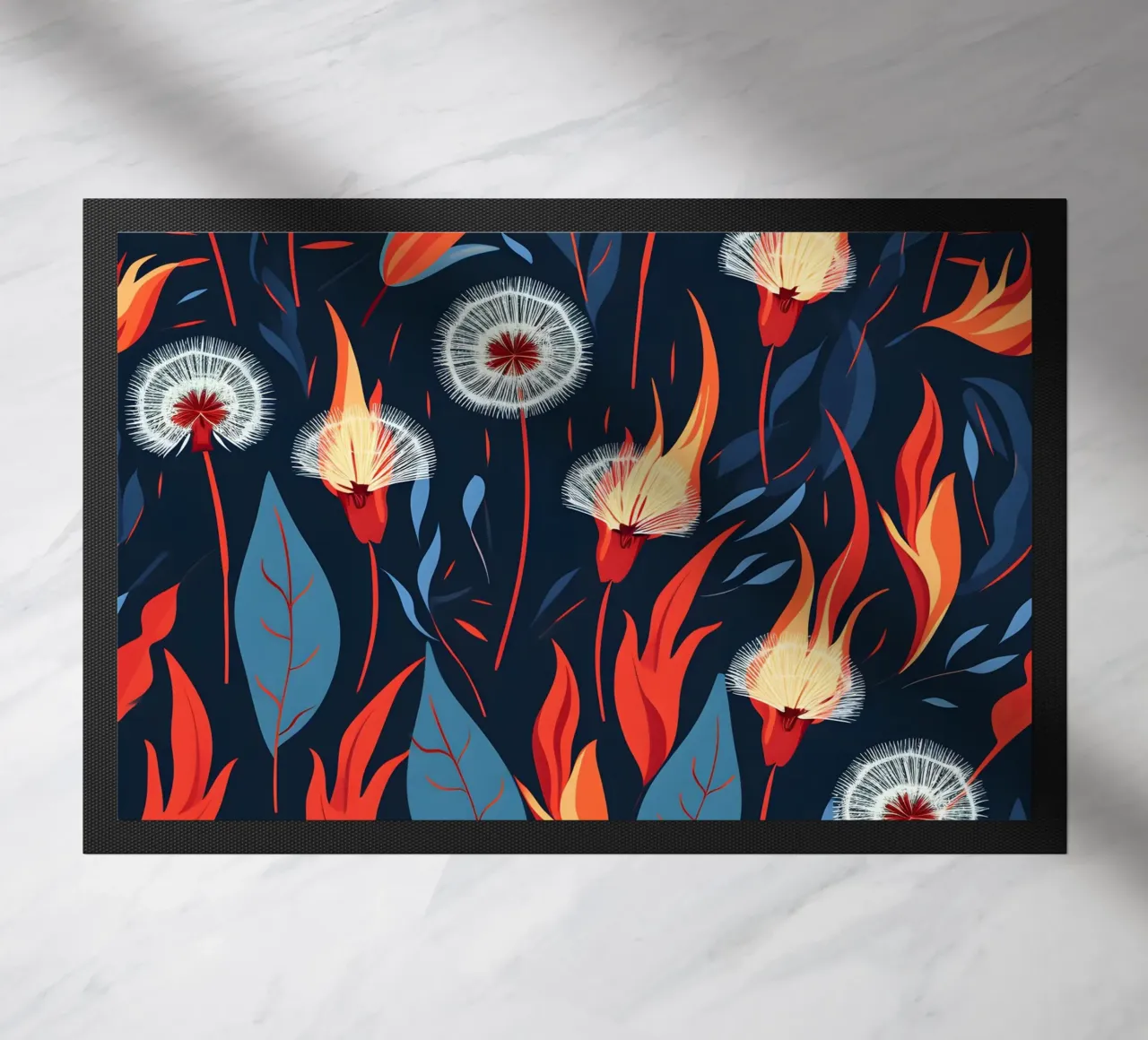 Dandelion Blaze zerbino da Botanical Pattern House