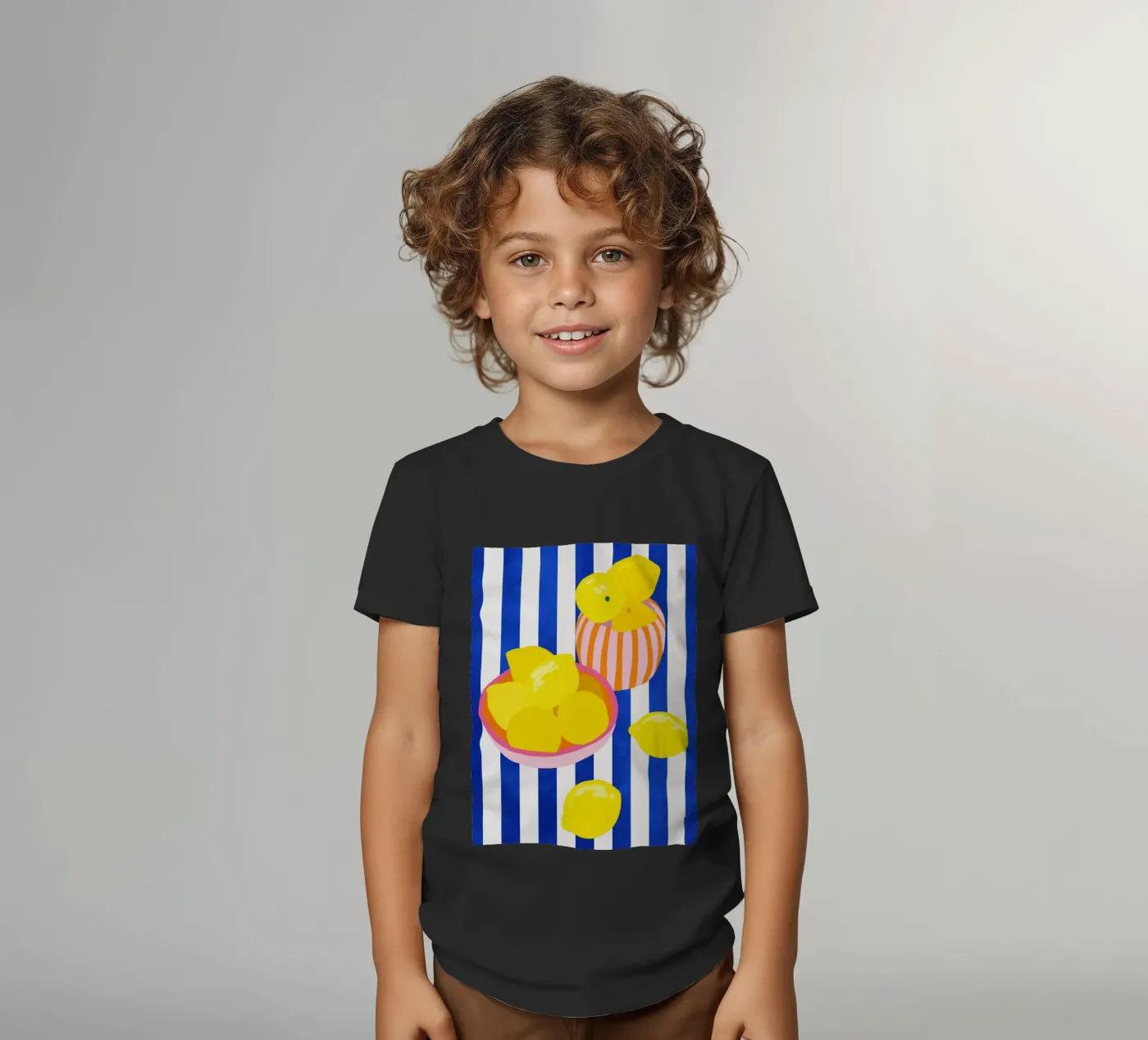 Freschezza del limone t-shirt bambini da Kintsugi99