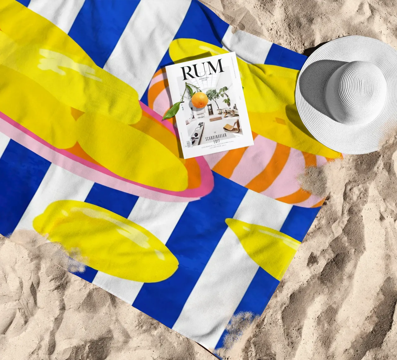 Freschezza del limone telo mare da Kintsugi99