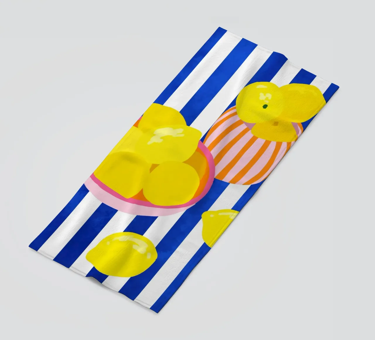 Freschezza del limone telo mare da Kintsugi99