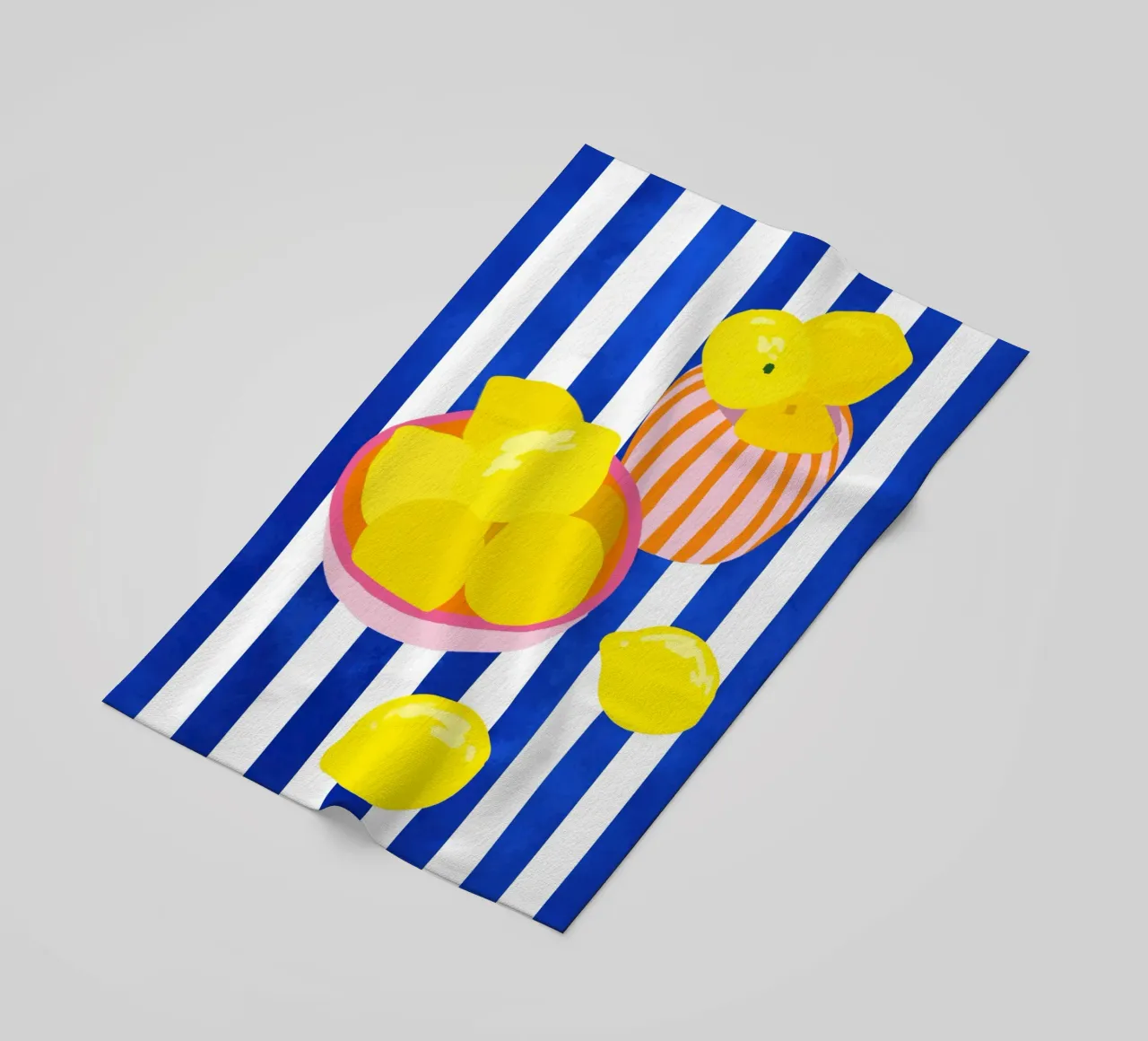 Freschezza del limone telo mare da Kintsugi99