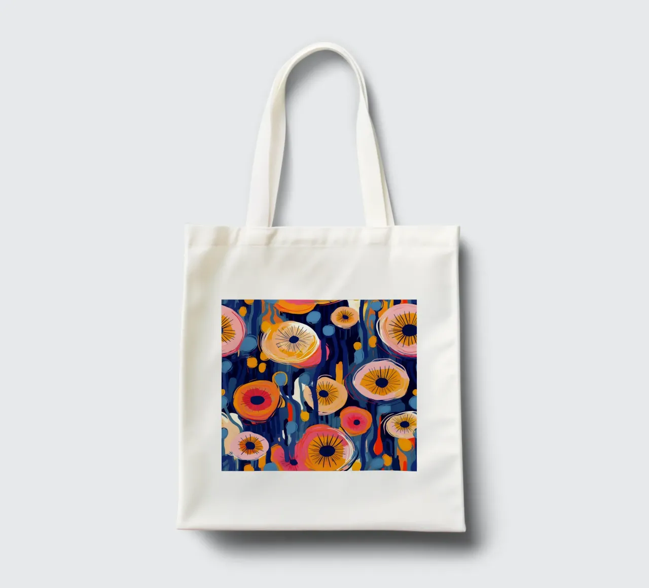 Dandelion Blaze borsa in juta da Botanical Pattern House