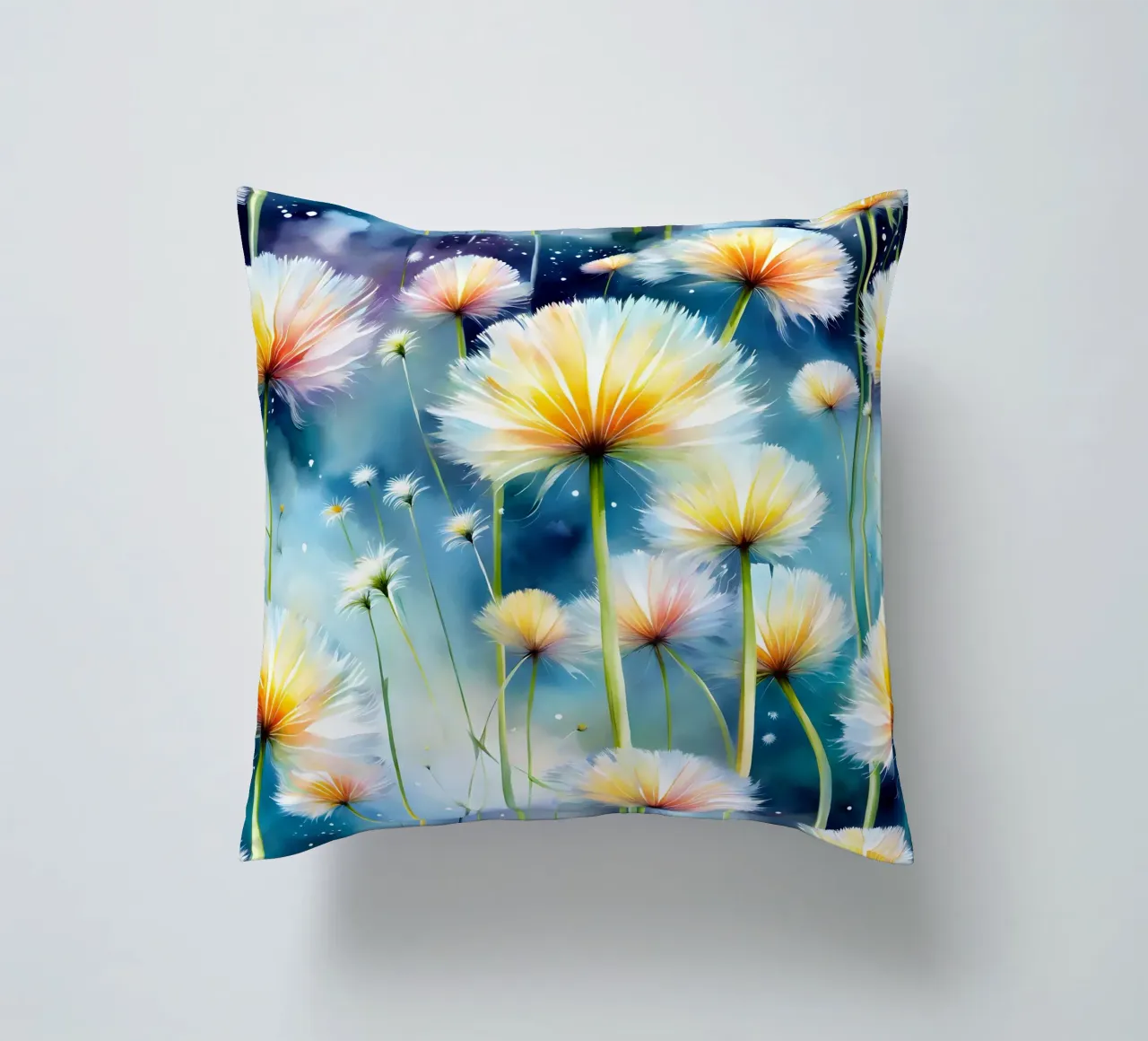Dandelion Blaze cuscino da Botanical Pattern House