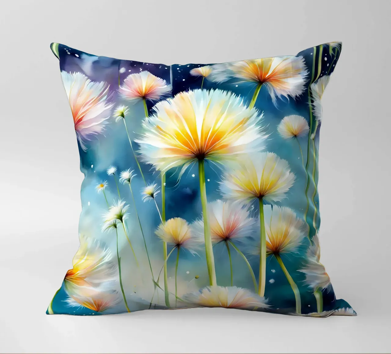 Dandelion Blaze cuscino da Botanical Pattern House