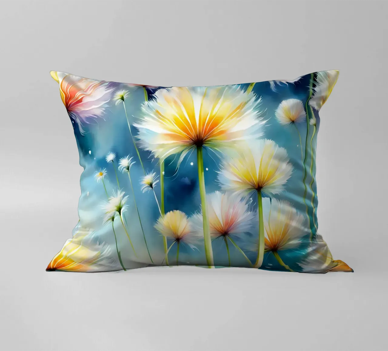 Dandelion Blaze cuscino da Botanical Pattern House