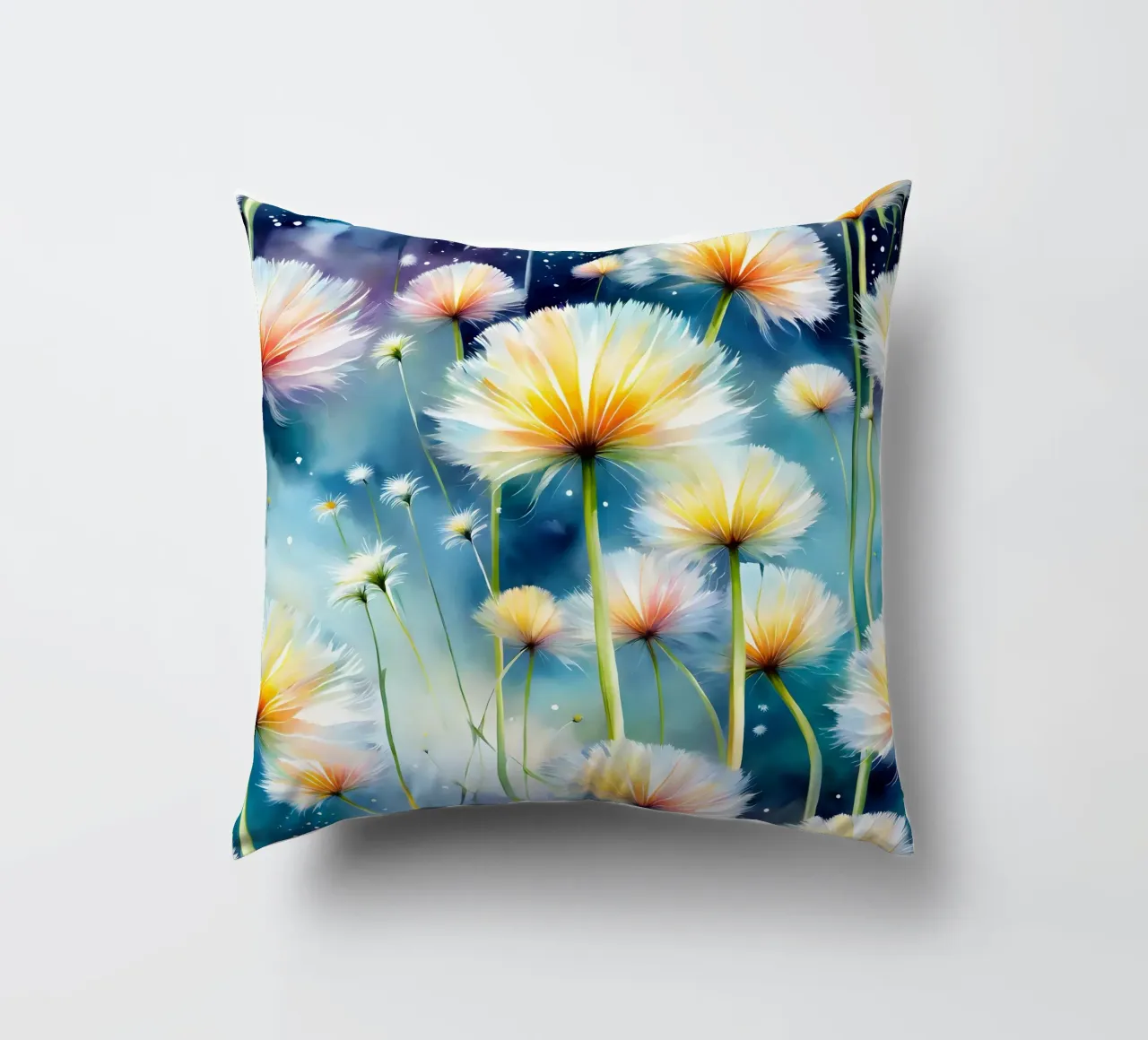 Dandelion Blaze cuscino da Botanical Pattern House