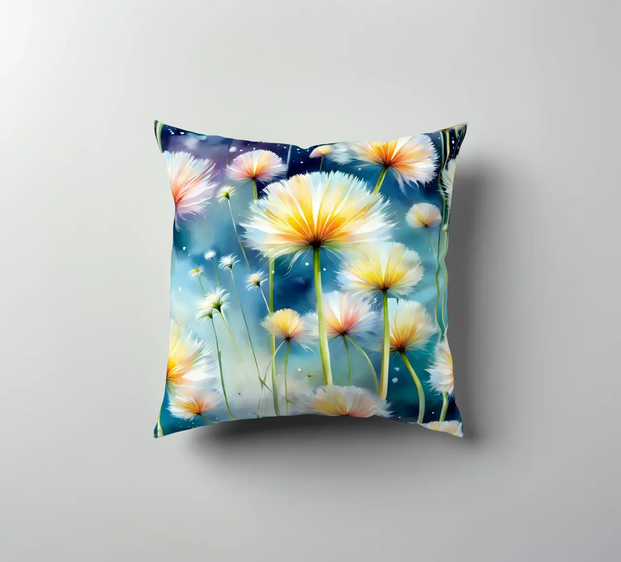 Dandelion Blaze cuscino da Botanical Pattern House
