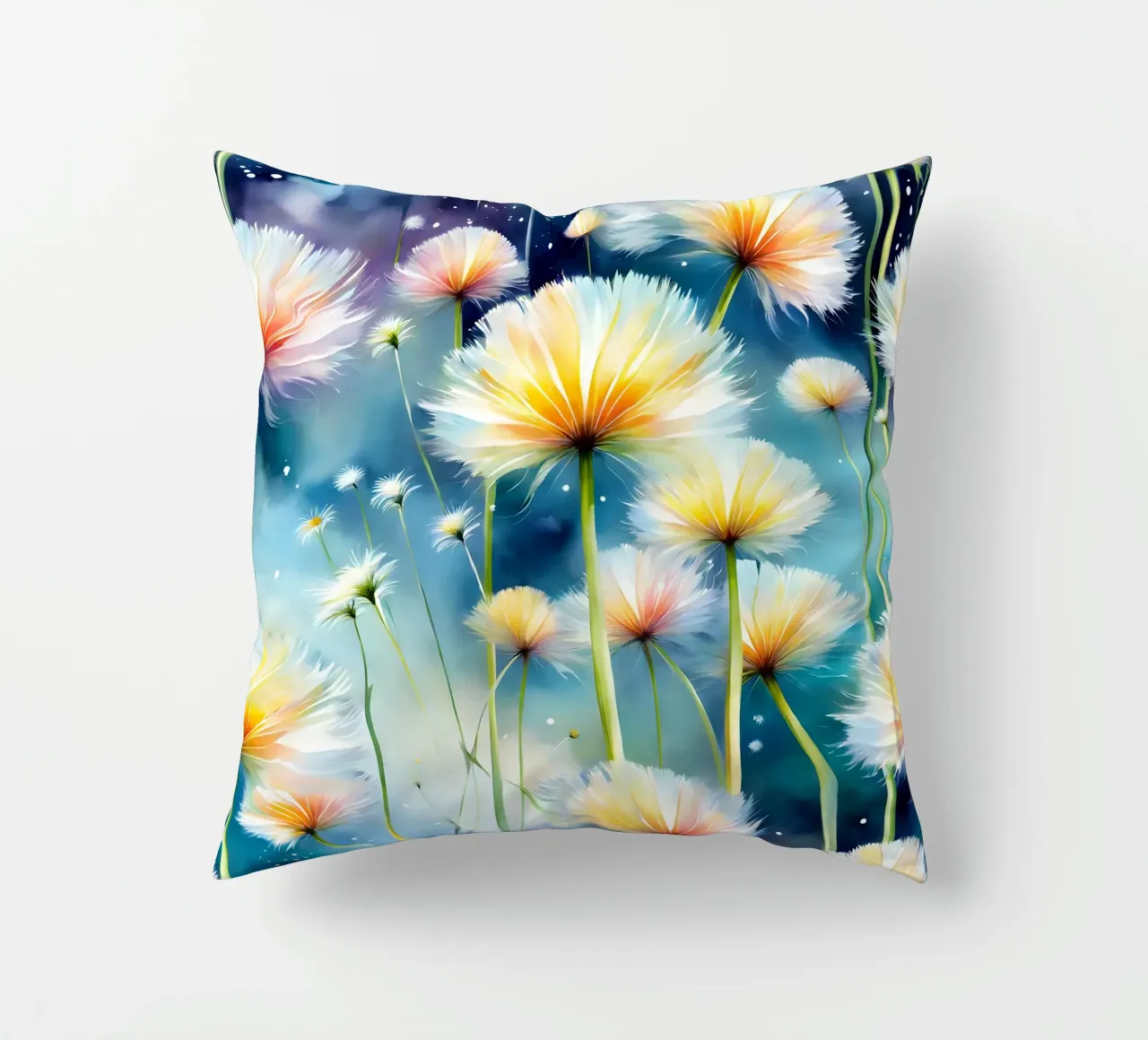 Dandelion Blaze cuscino da Botanical Pattern House