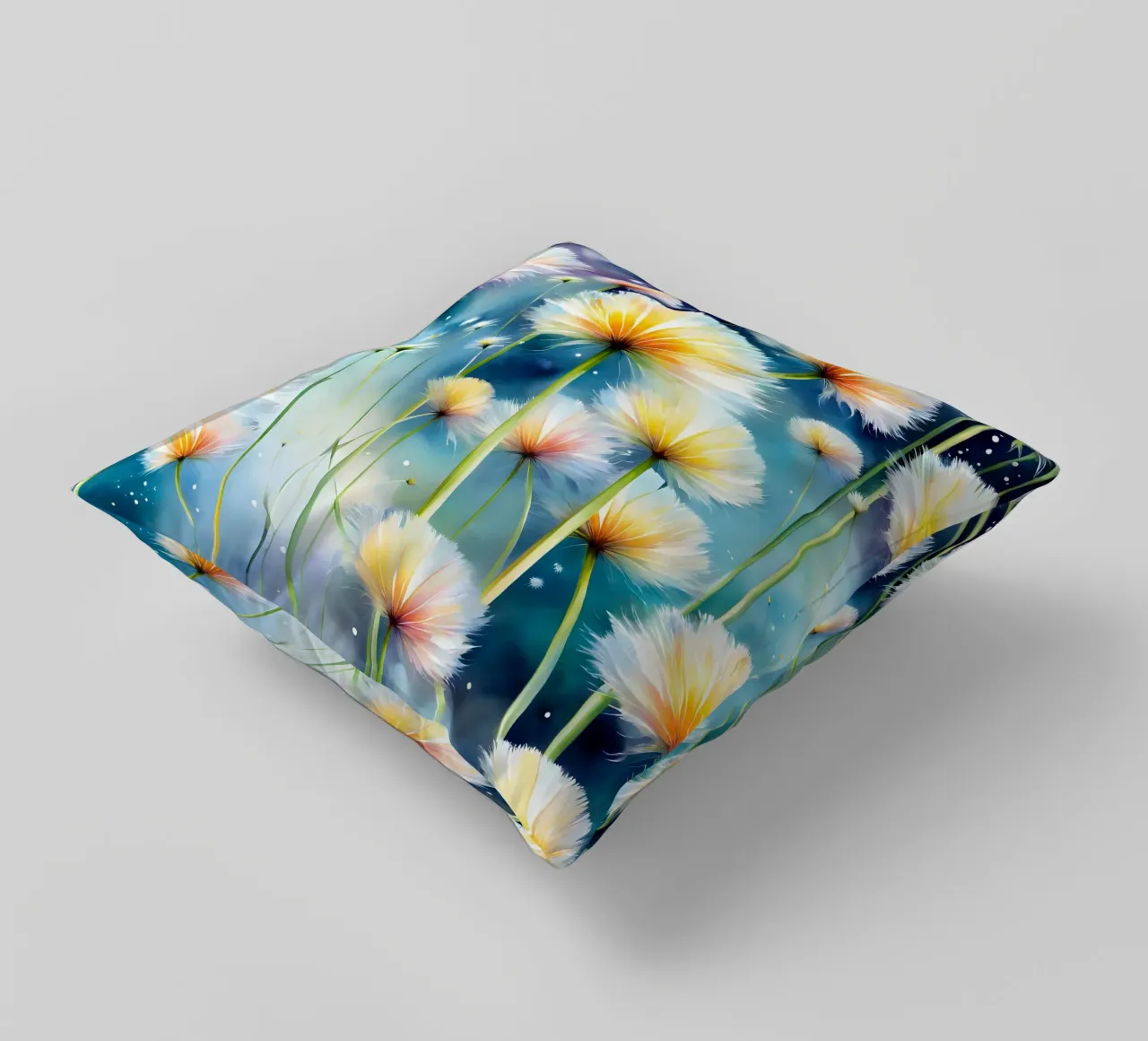 Dandelion Blaze cuscino da Botanical Pattern House