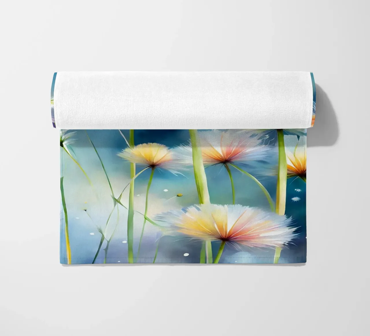 Dandelion Blaze telo mare da Botanical Pattern House