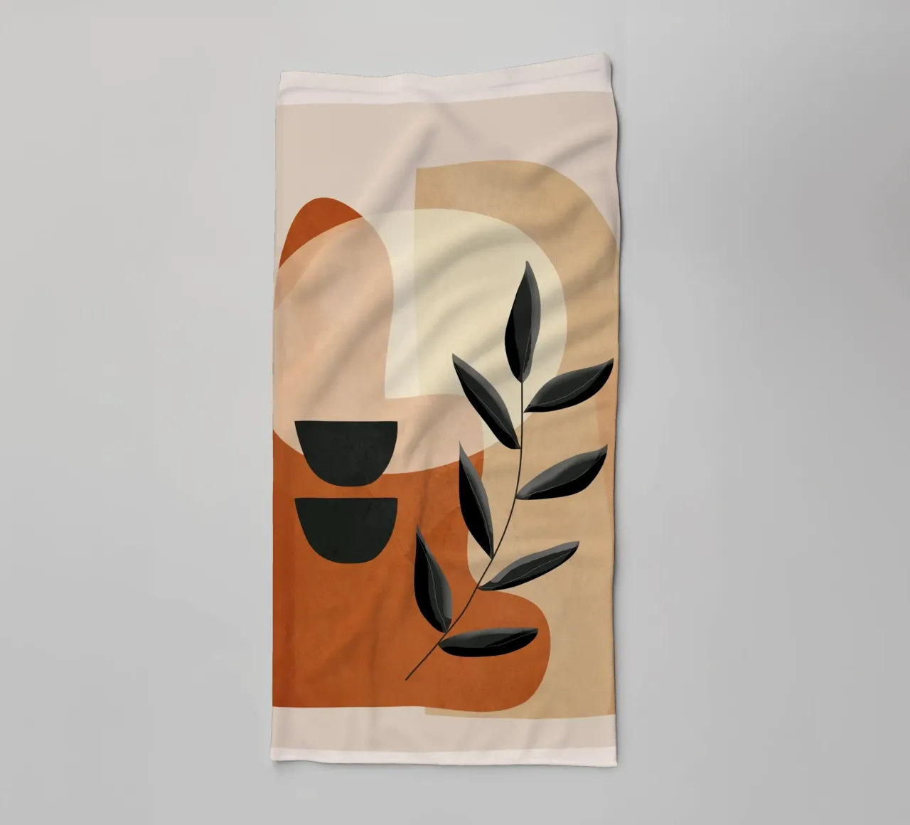 Colorful Abstract Shapes 7 asciugamano da bagno da cityart