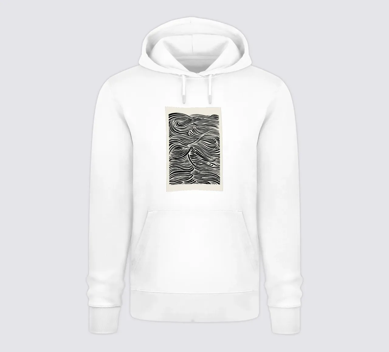 Deep Waves hoodie van Graphite