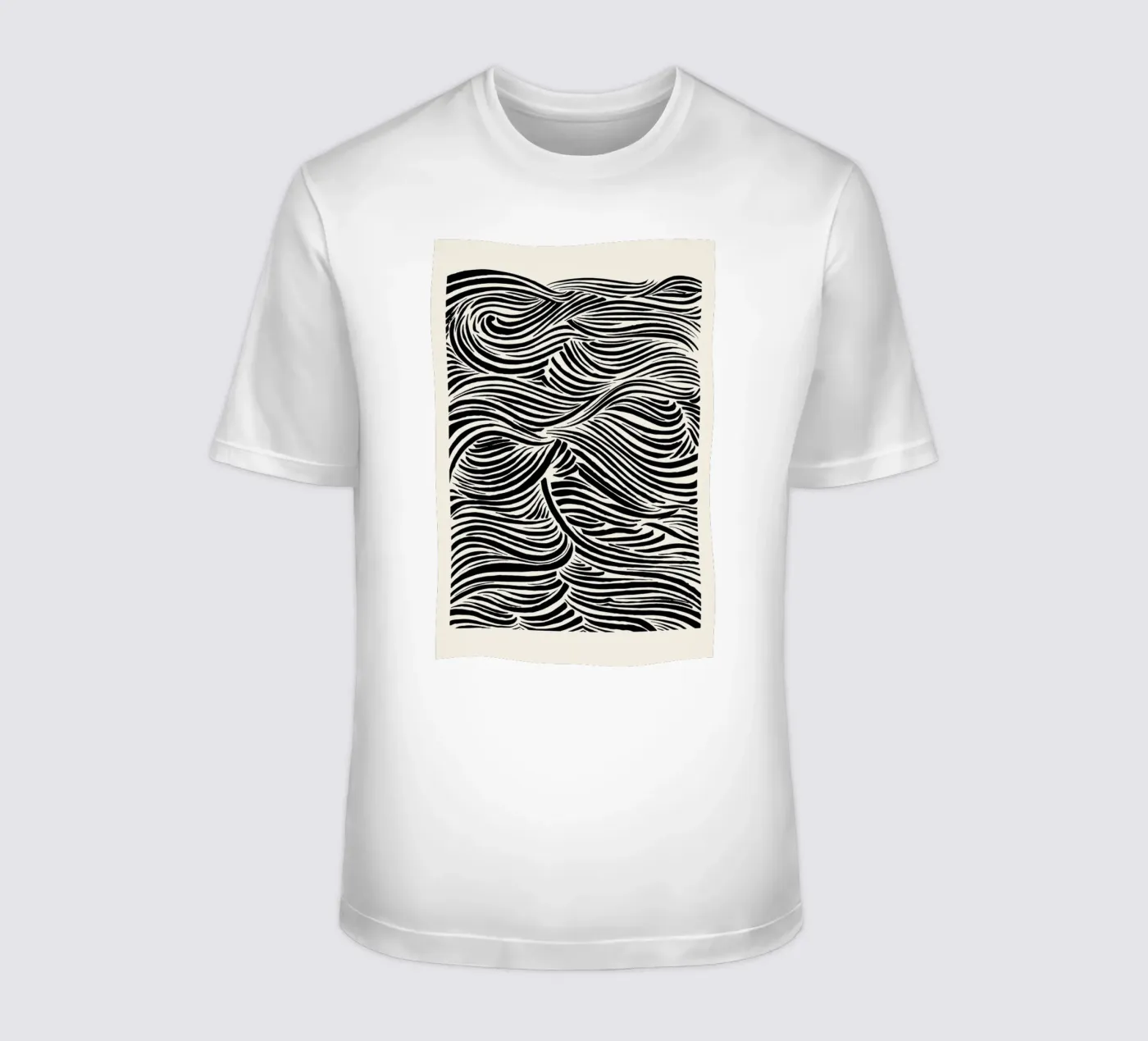 Deep Waves t-shirt da Graphite