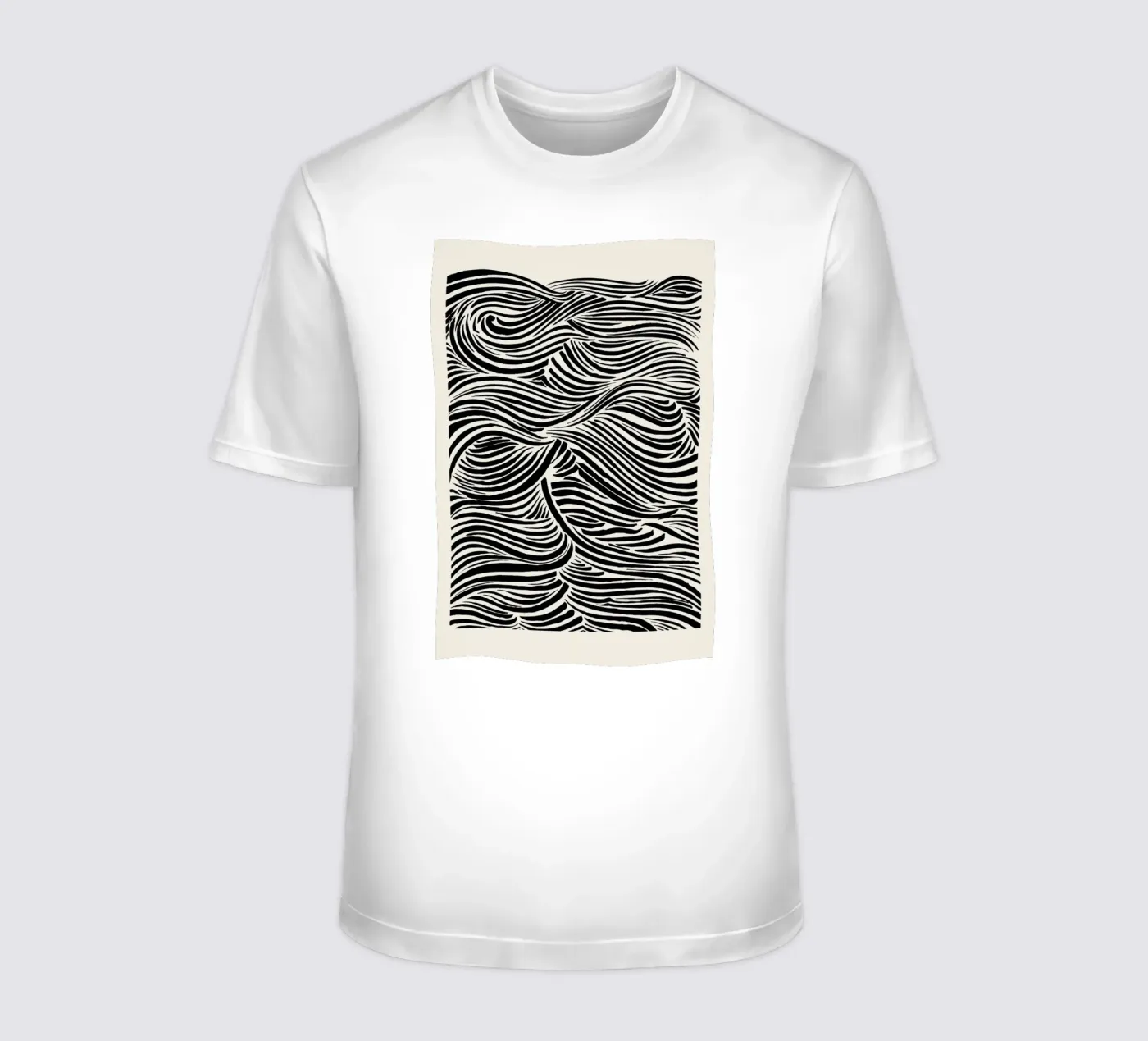 Deep Waves t-shirt da Graphite
