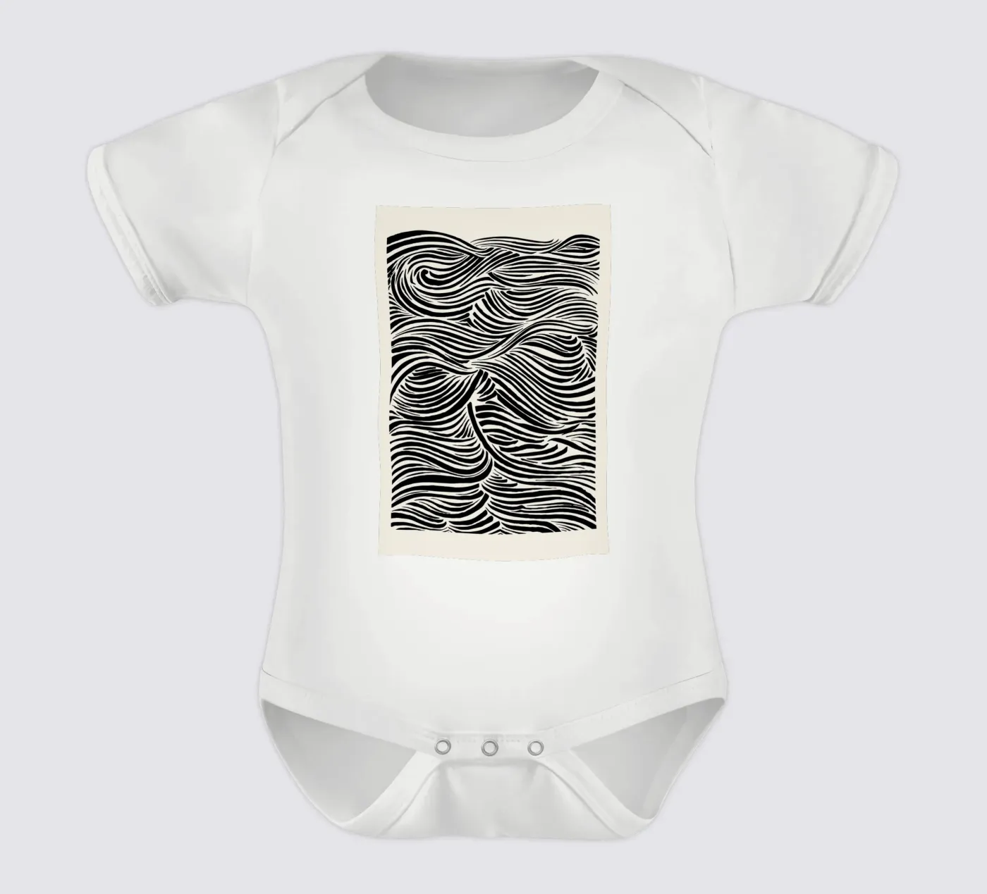Deep Waves body bébé de Graphite