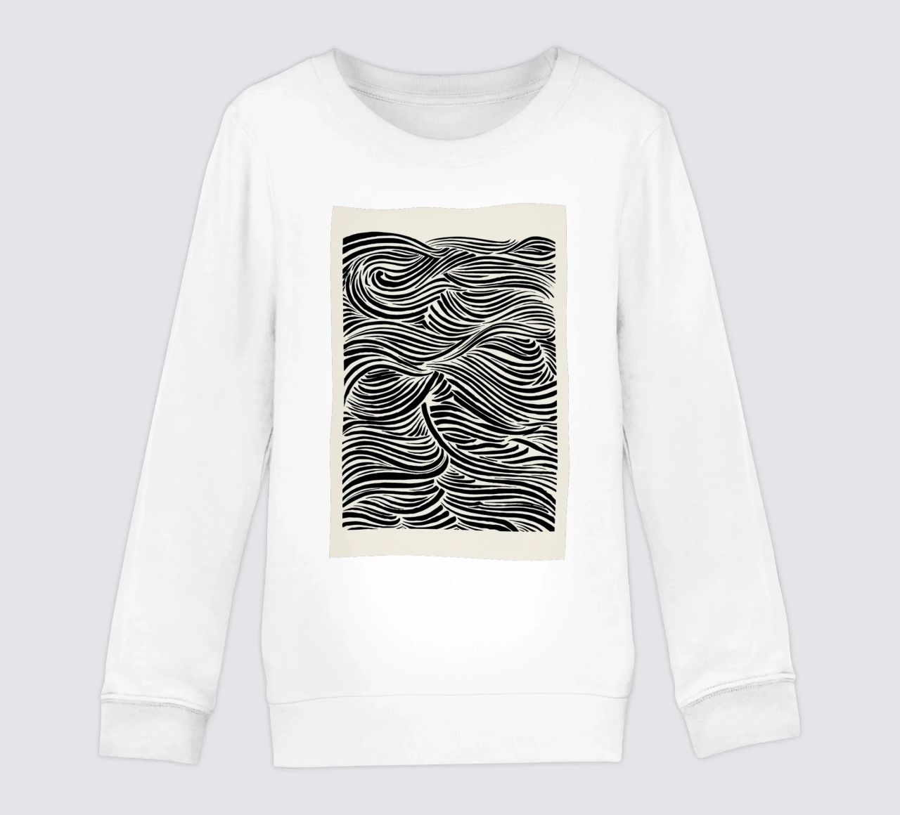 Deep Waves felpa bambino da Graphite