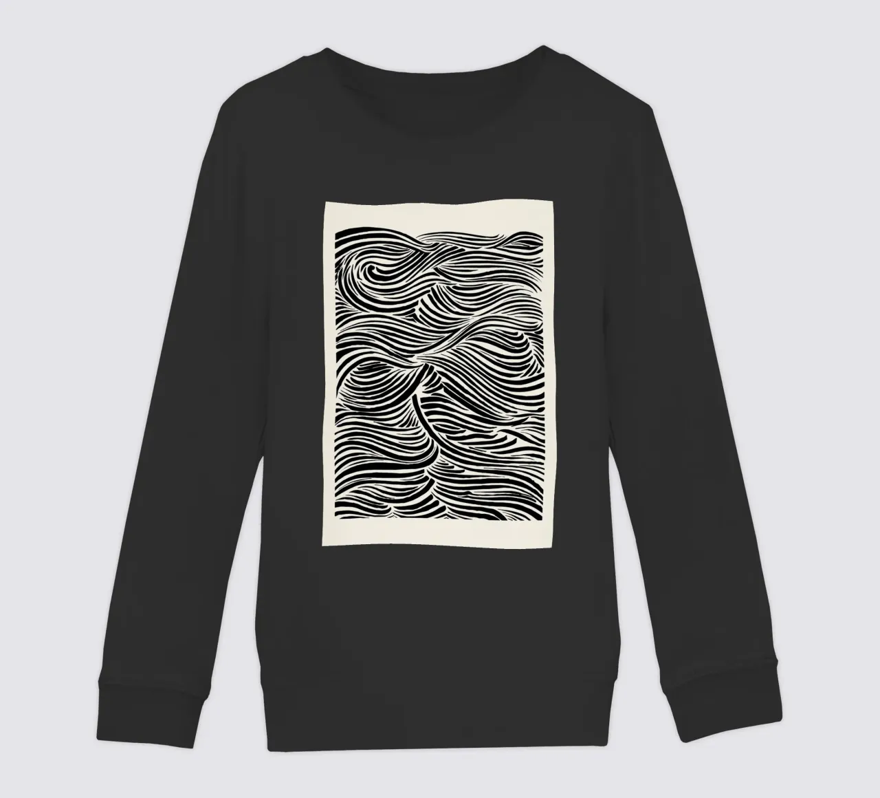 Deep Waves felpa bambino da Graphite