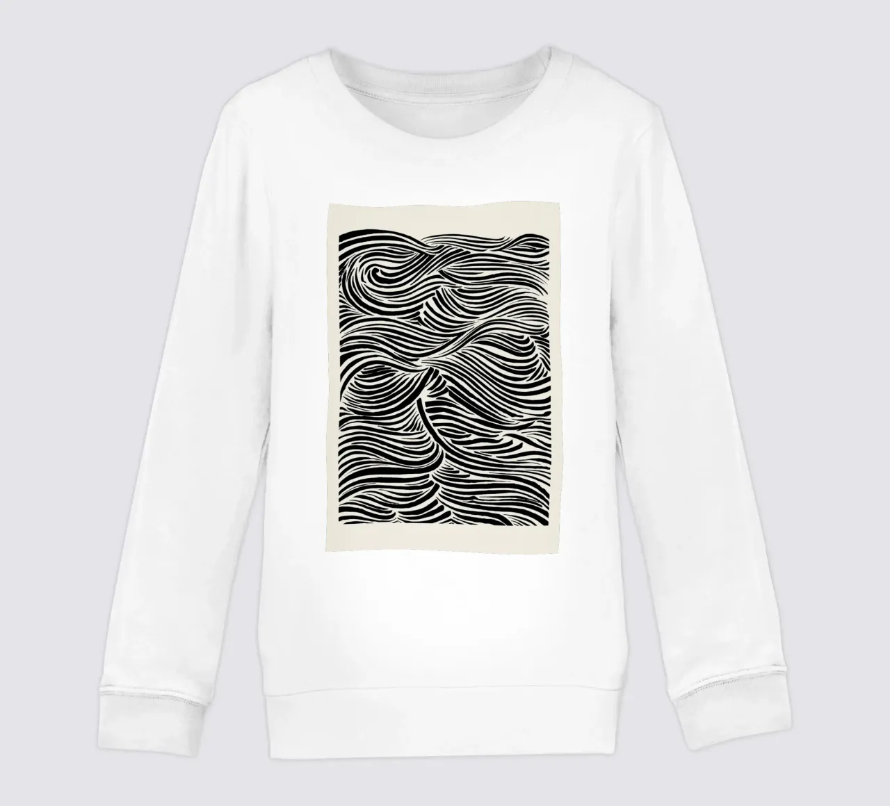 Deep Waves felpa bambino da Graphite