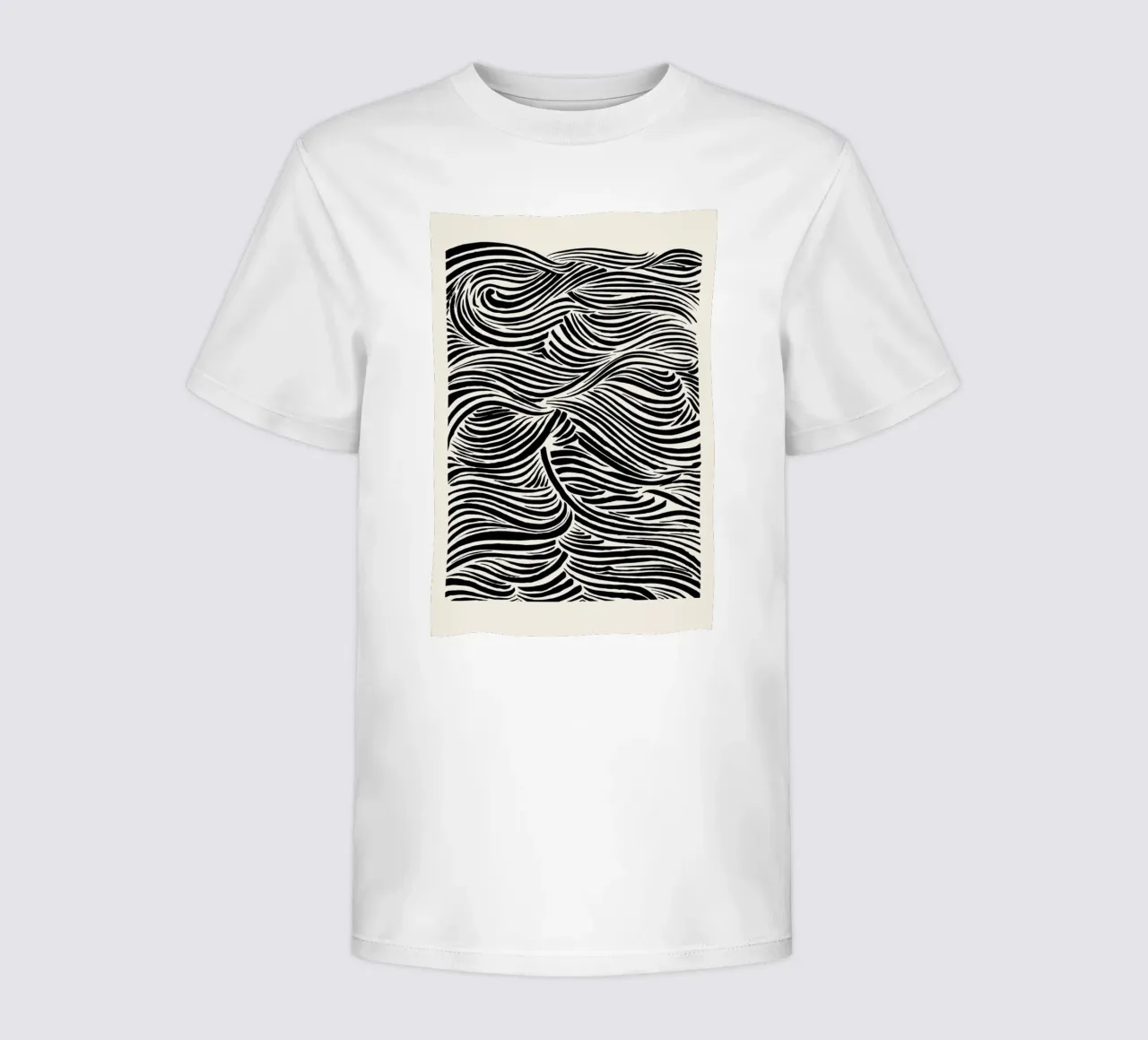 Deep Waves kinder t-shirt van Graphite
