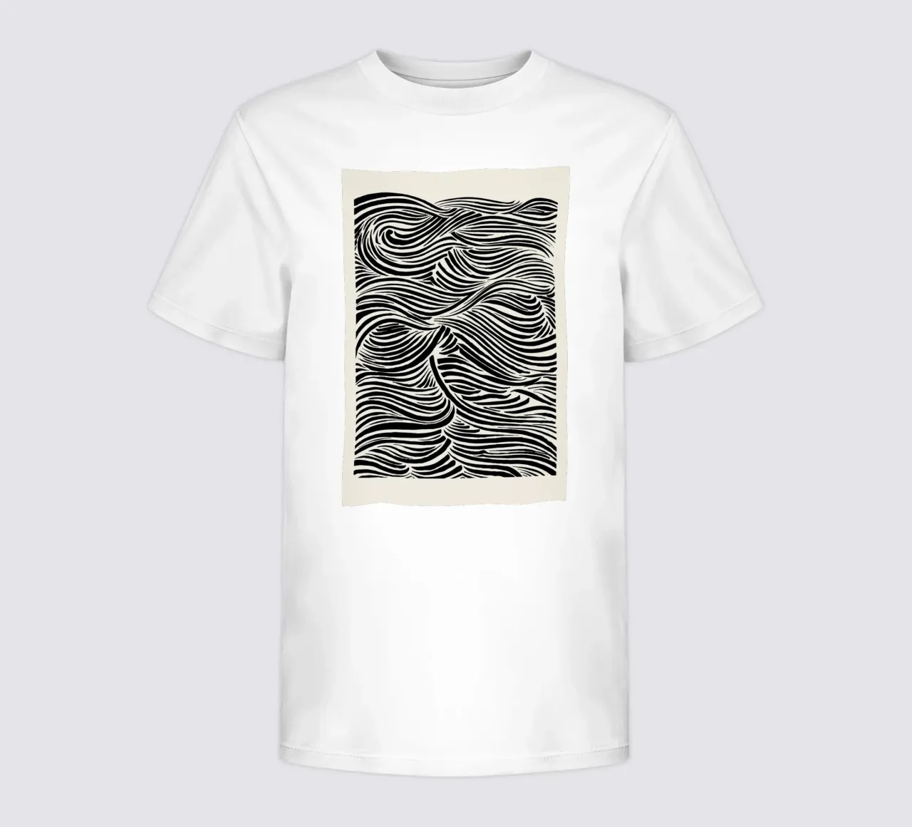 Deep Waves kinder t-shirt van Graphite