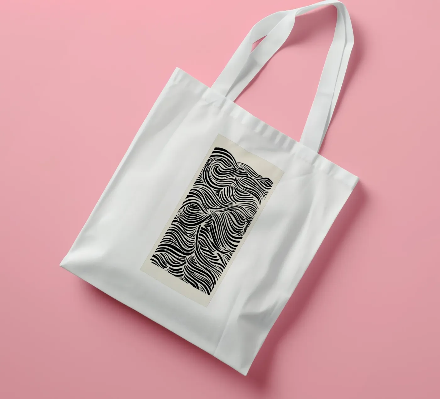 Deep Waves borsa in juta da Graphite