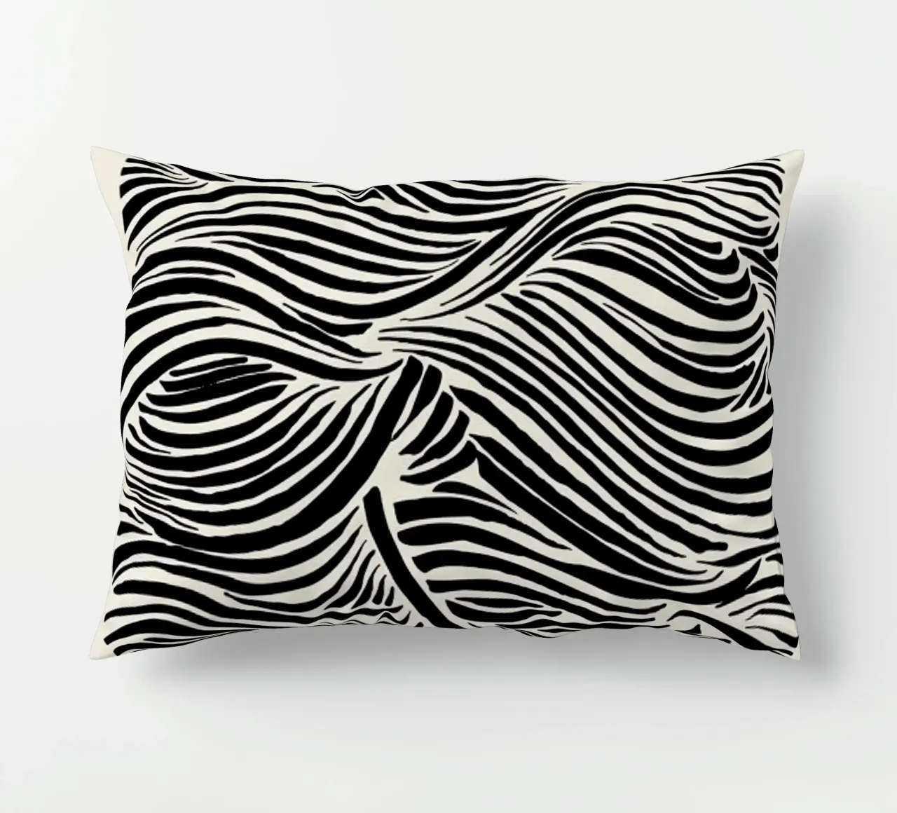 Deep Waves decorative cushion by Graphite