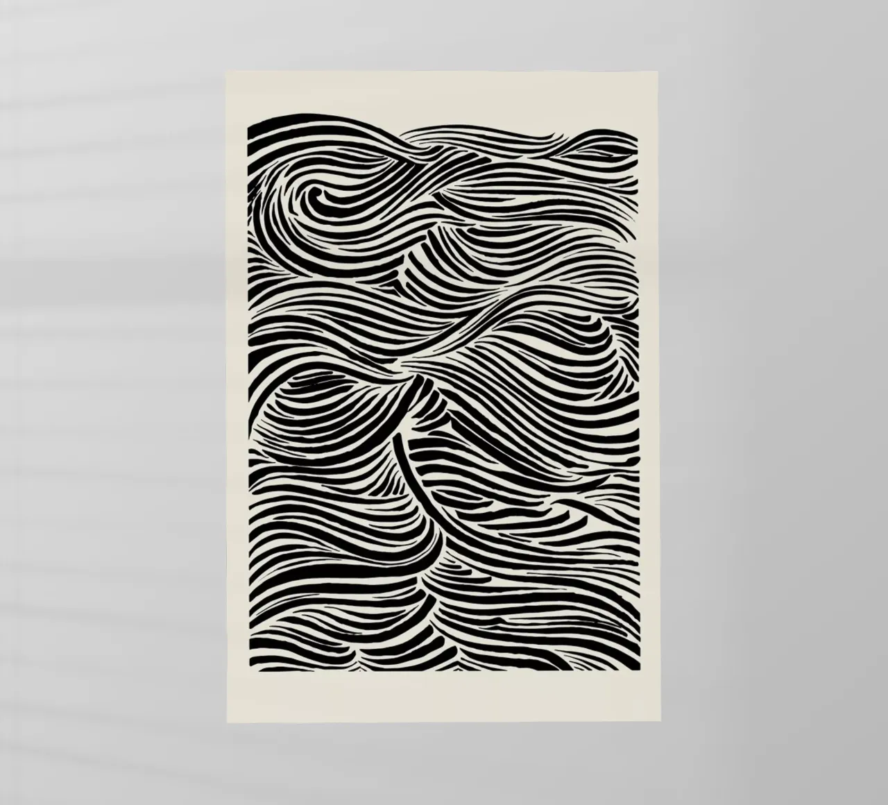 Deep Waves pellicola backlit da Graphite