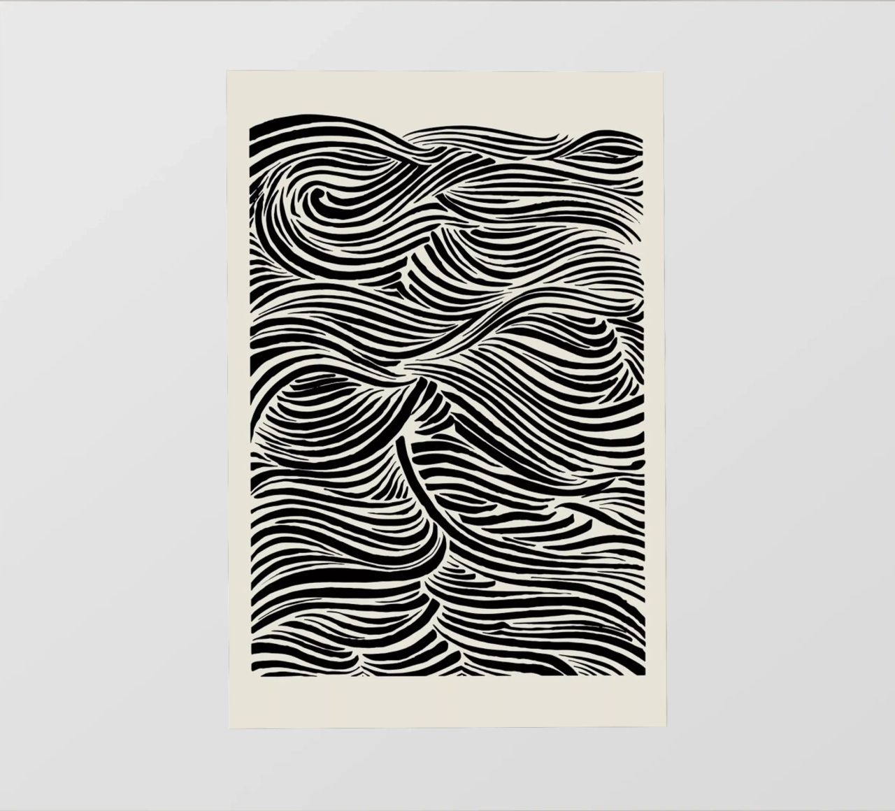Deep Waves pellicola backlit da Graphite