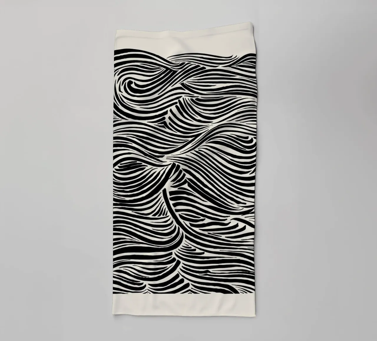 Deep Waves towel by Graphite