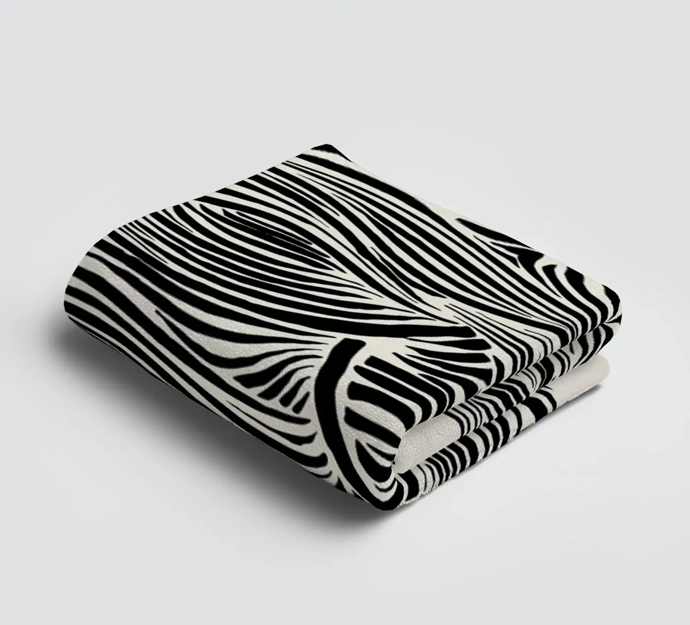 Deep Waves Handtuch von Graphite