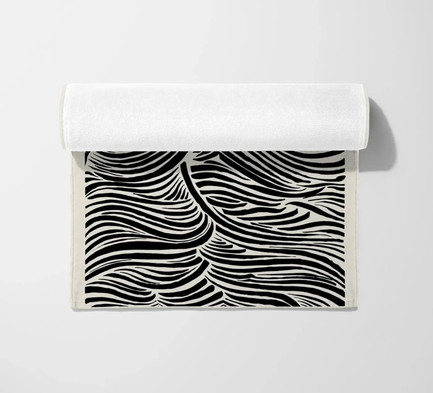 Deep Waves strandhanddoek van Graphite