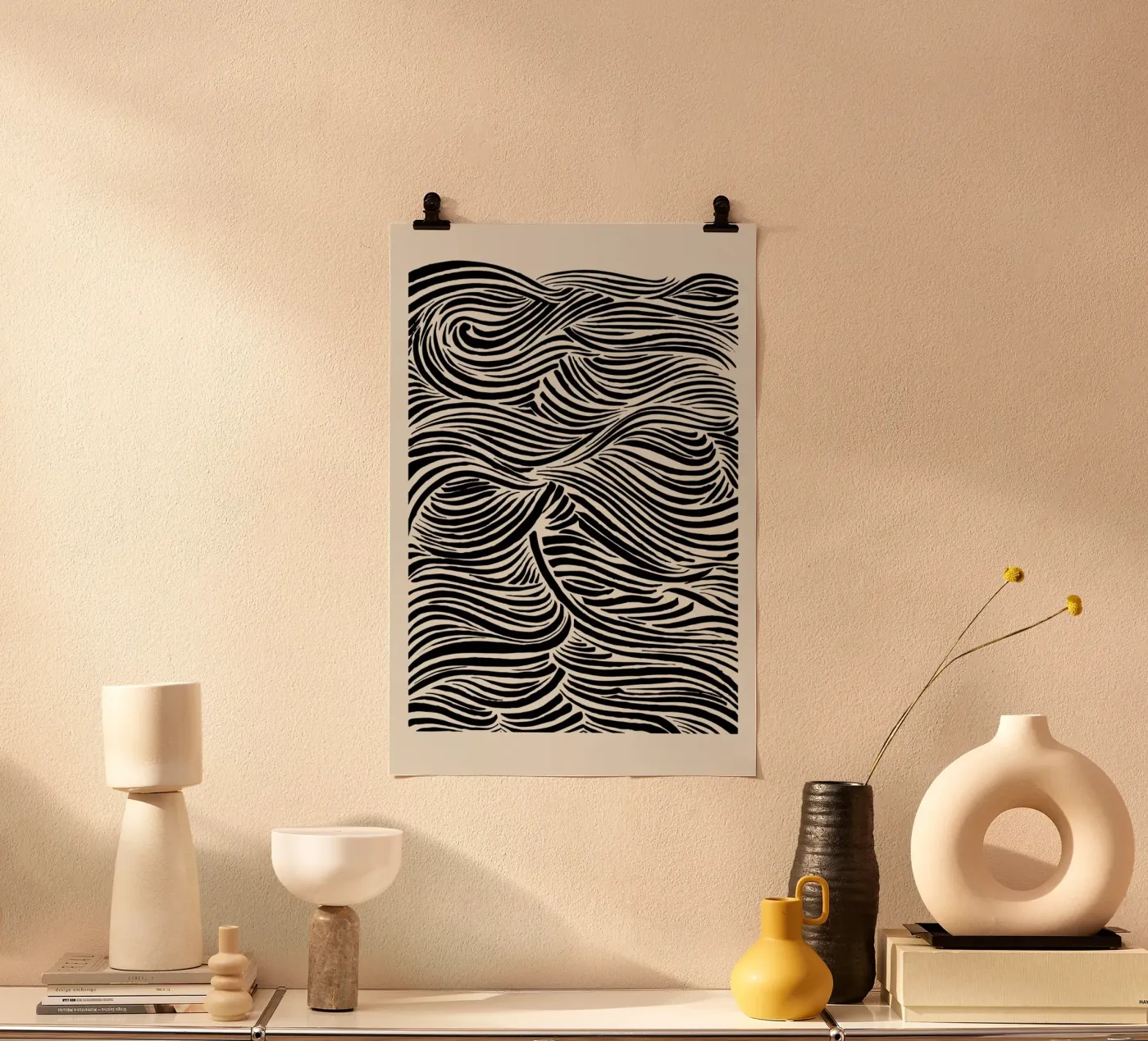 Deep Waves poster da Graphite