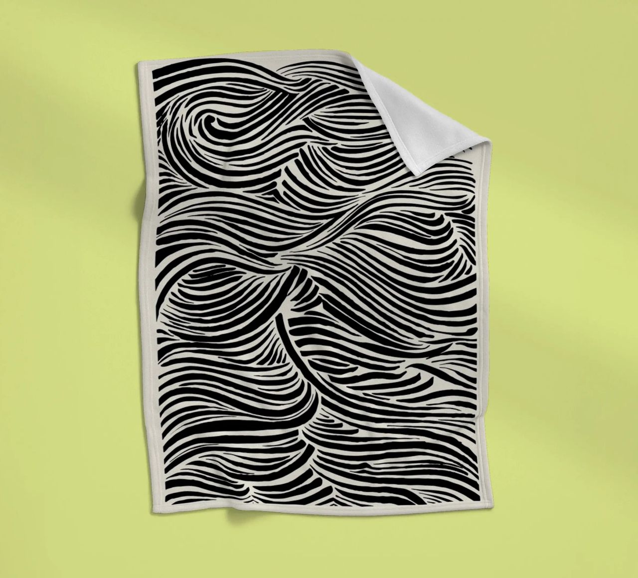 Deep Waves coperta in pile da Graphite