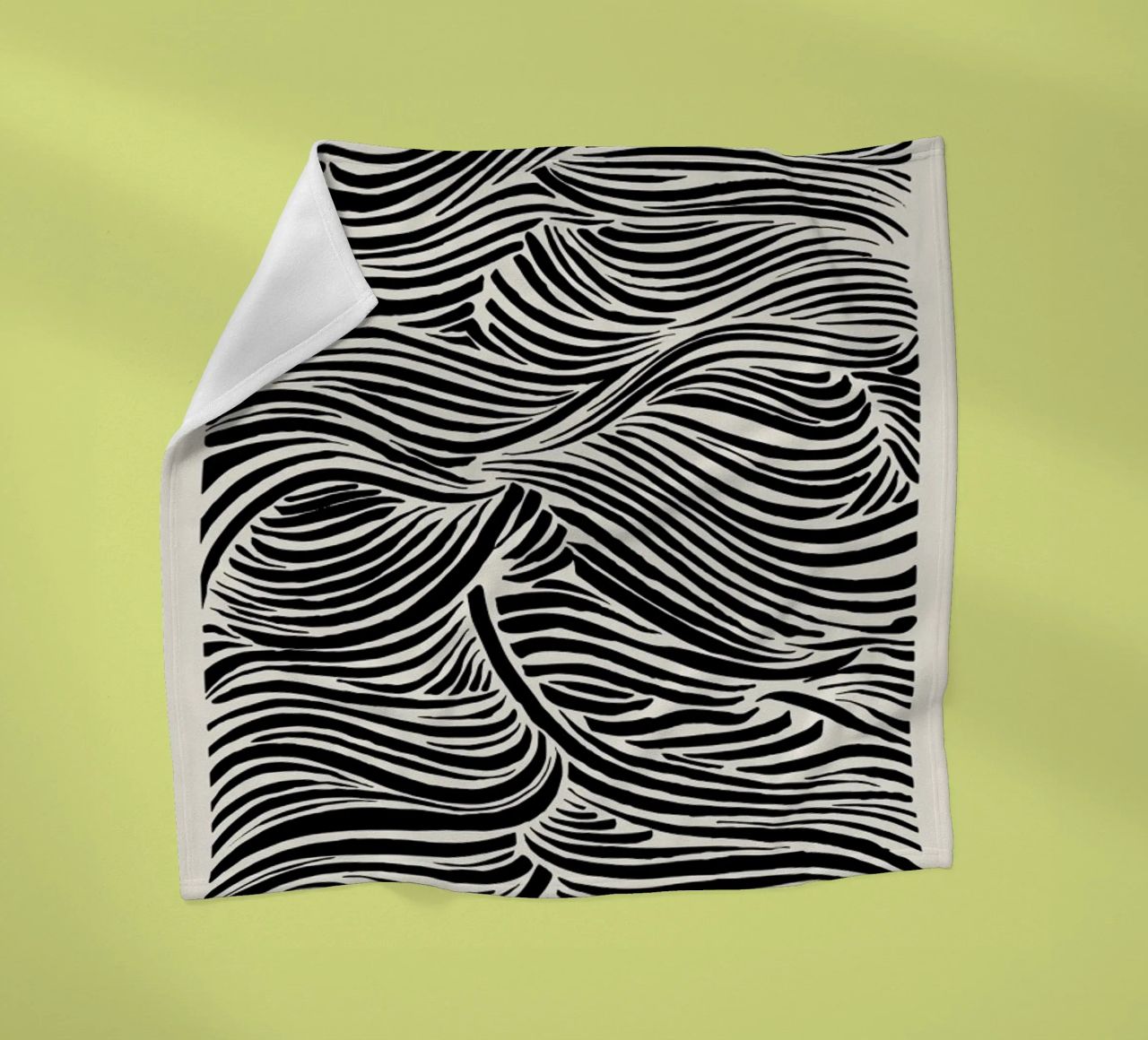 Deep Waves coperta in pile da Graphite