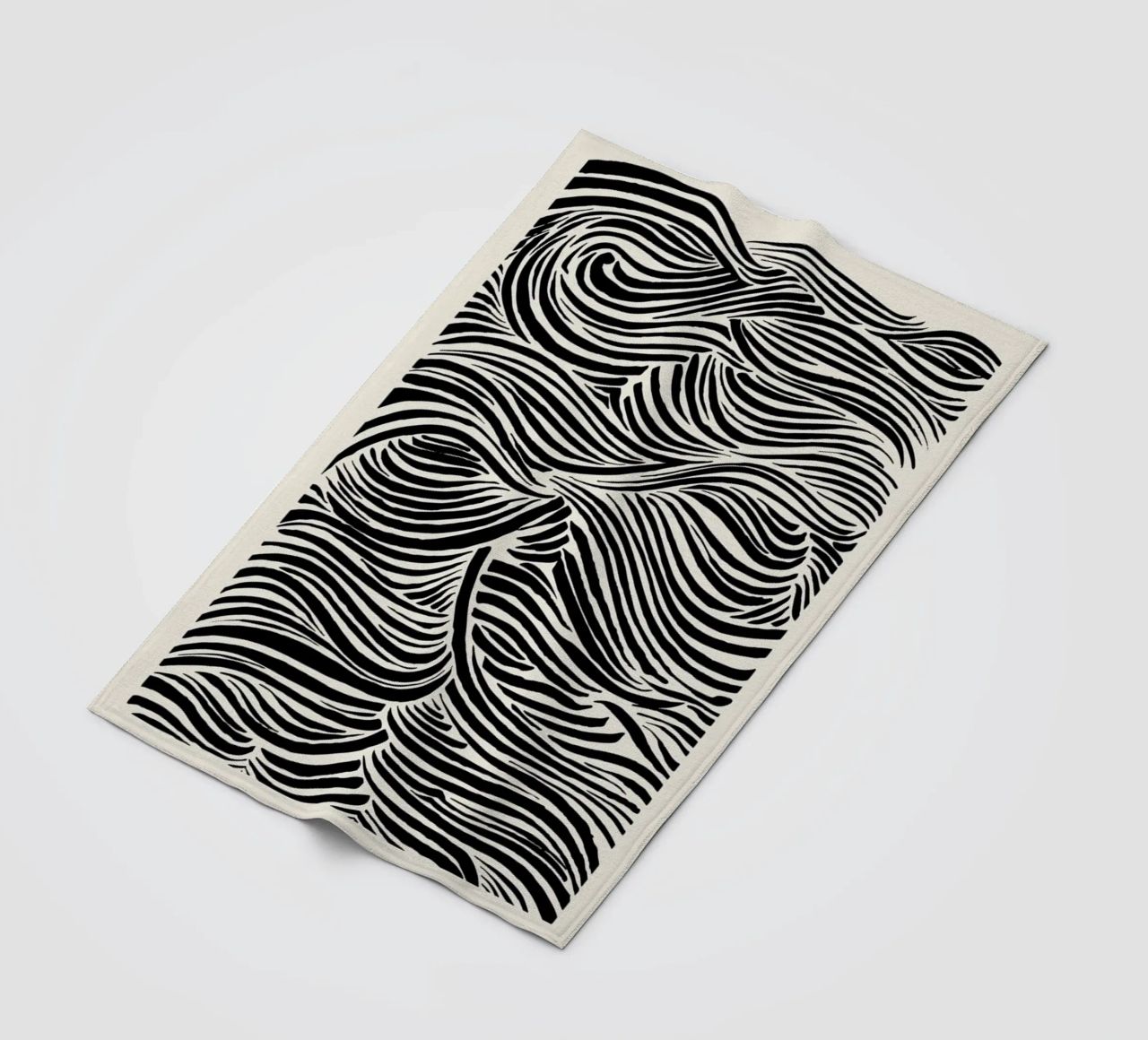 Deep Waves coperta in pile da Graphite
