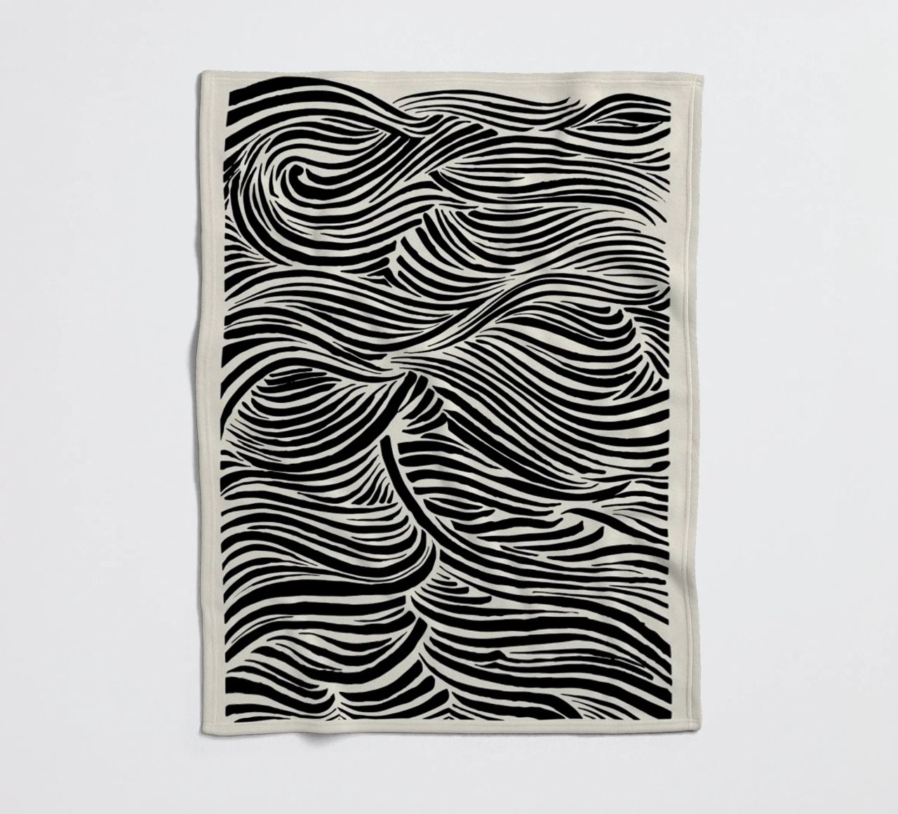 Deep Waves coperta in pile da Graphite