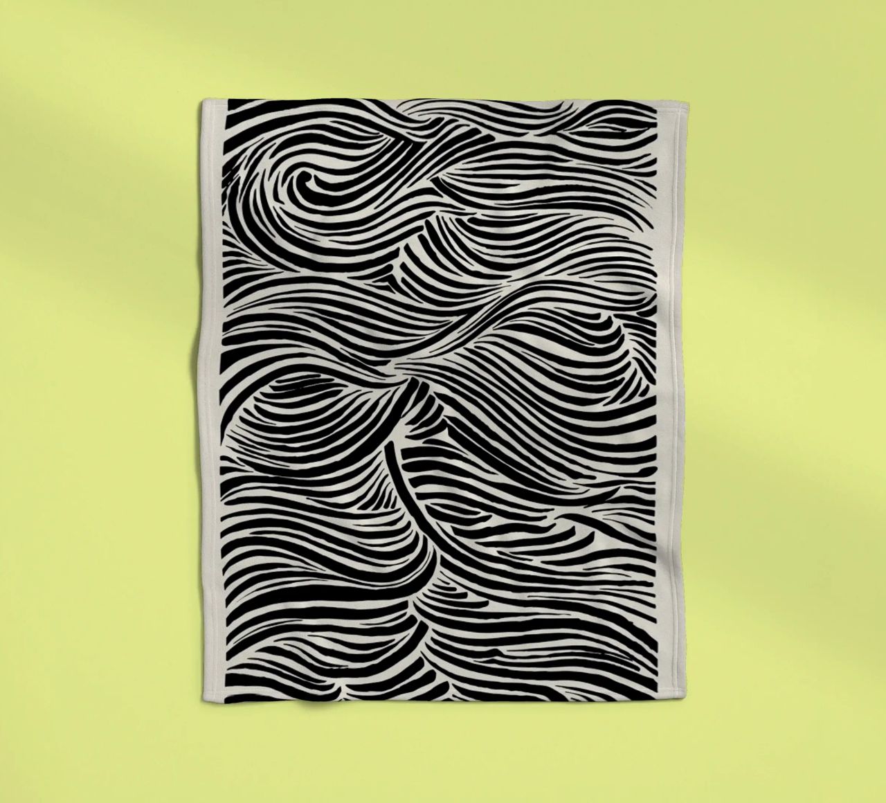 Deep Waves coperta in pile da Graphite