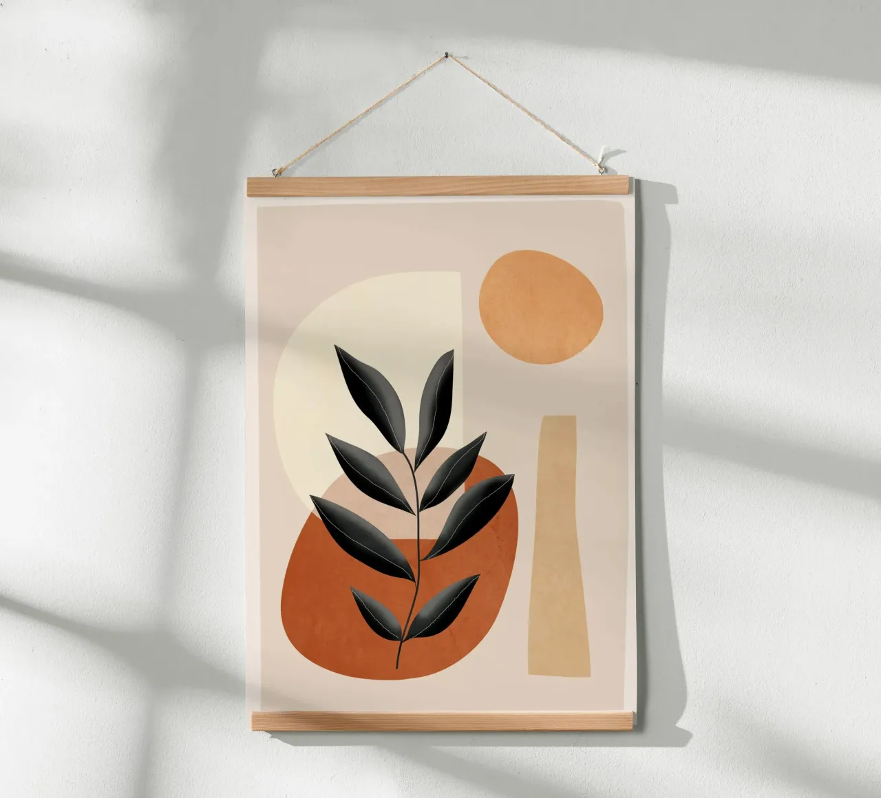 Colorful Abstract Shapes 8 poster da cityart
