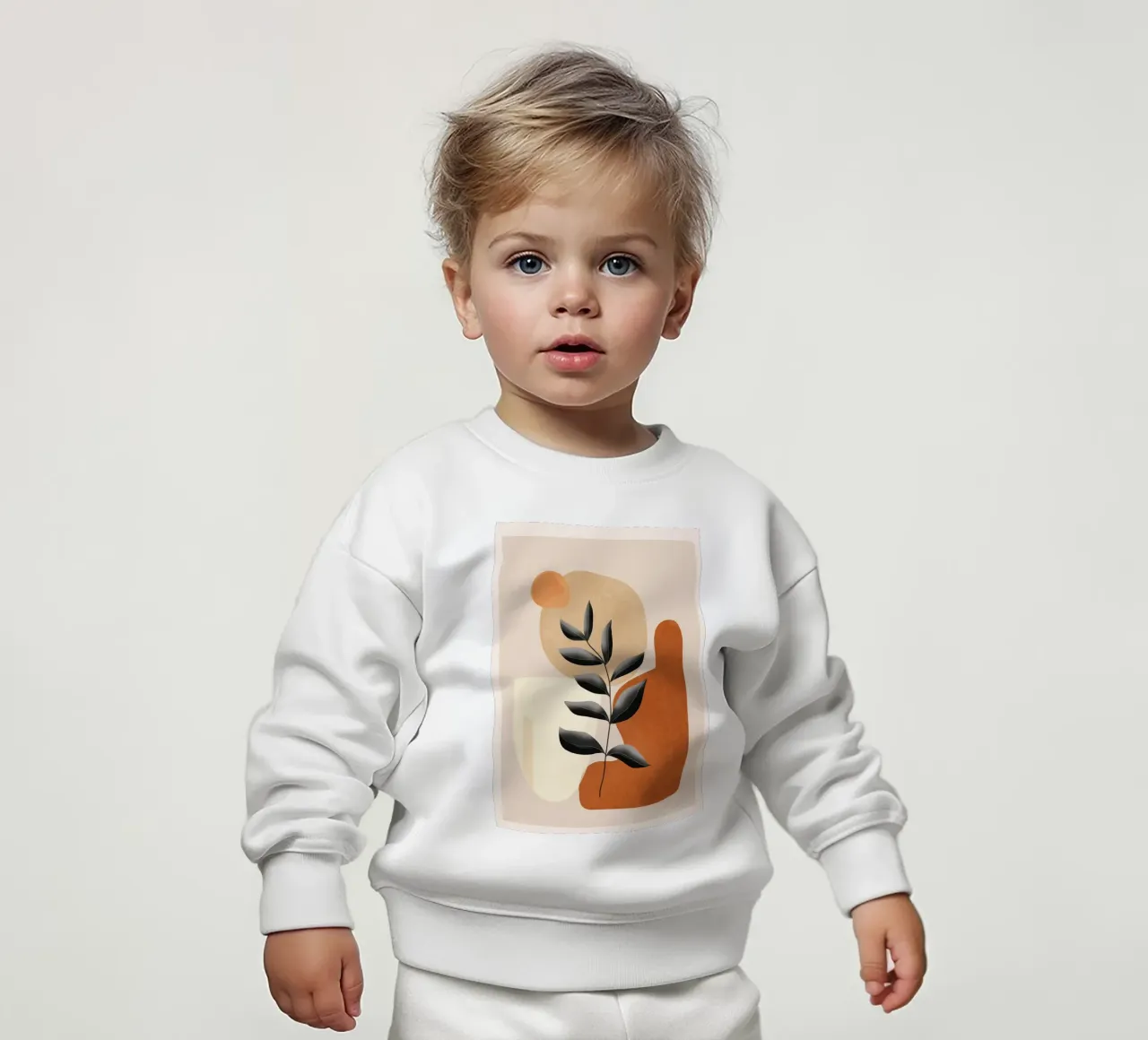 Colorful Abstract Shapes 9 felpa neonato da cityart