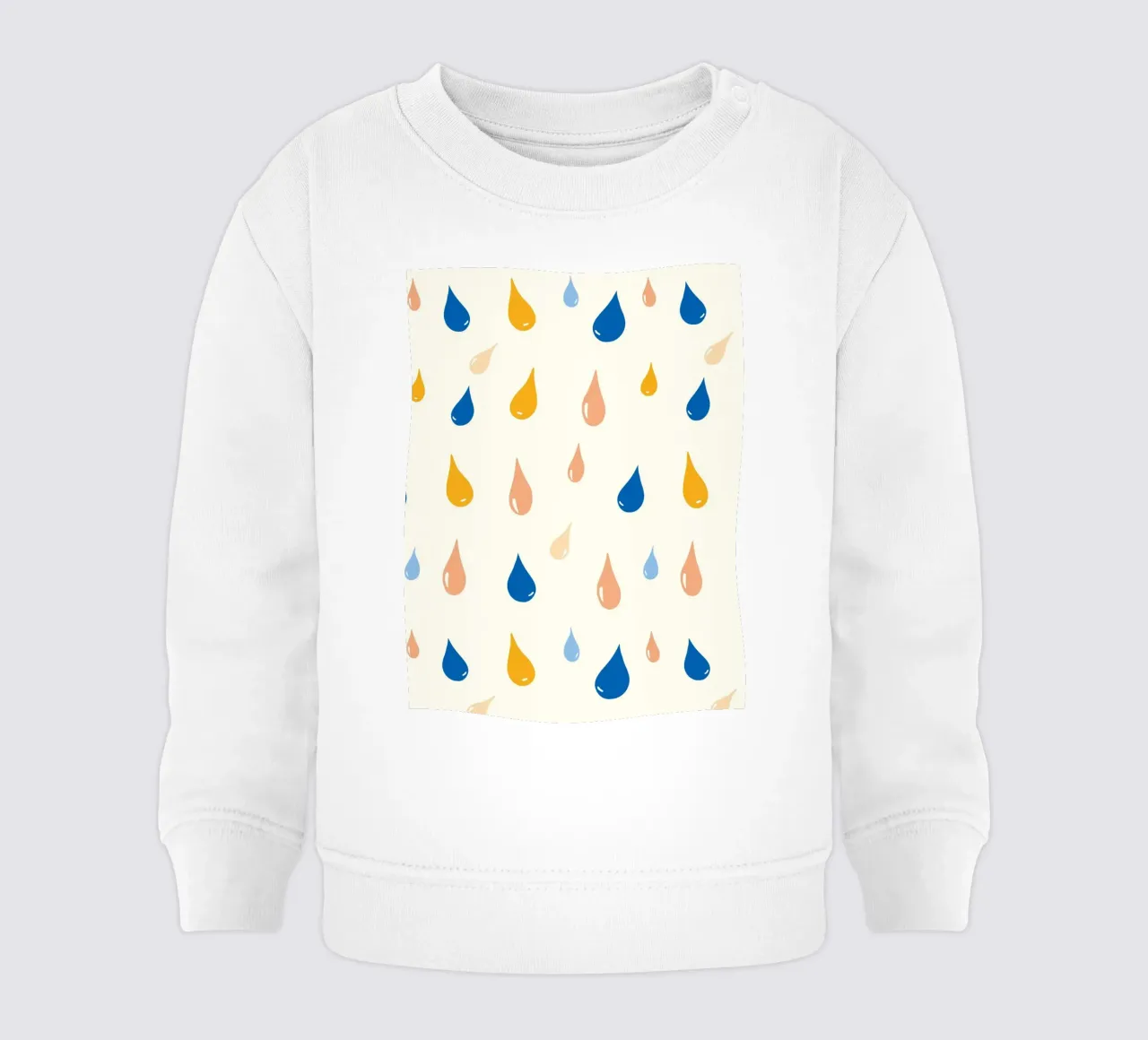 Quando la pioggia è così bella felpa neonato da Kintsugi99